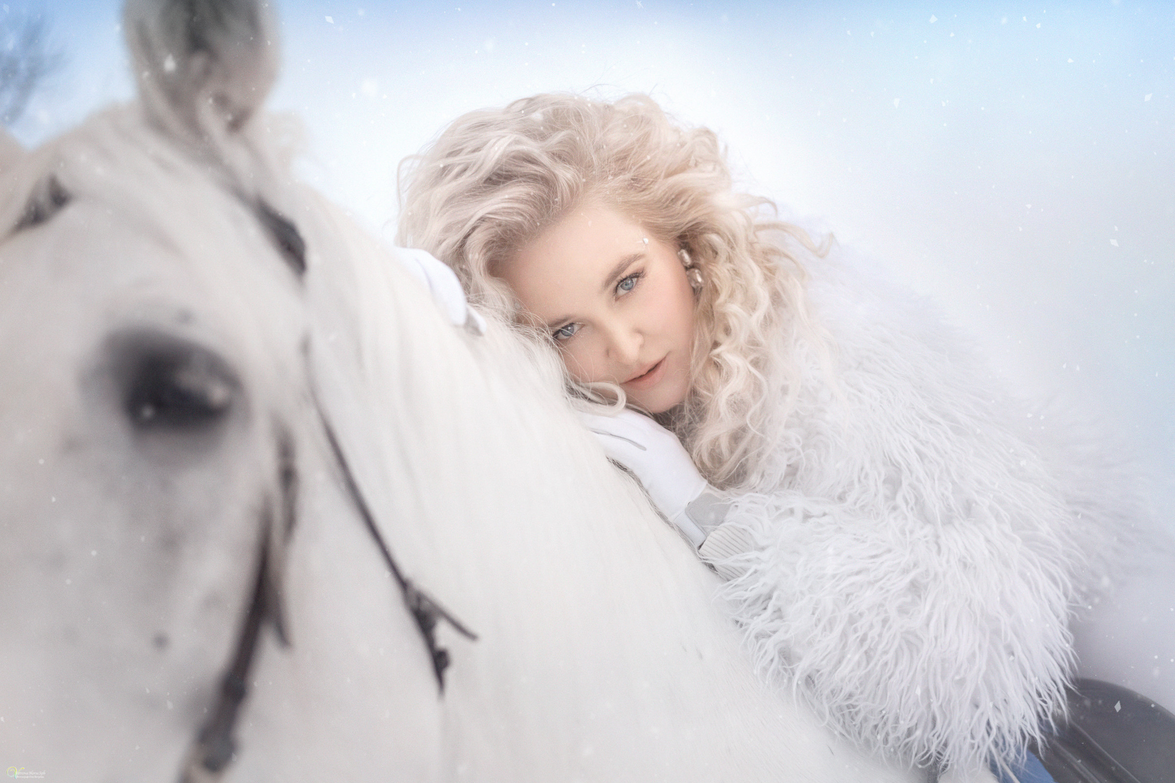 Снежная Королева. Фотограф женский и мужской портрет Санкт-Петербург