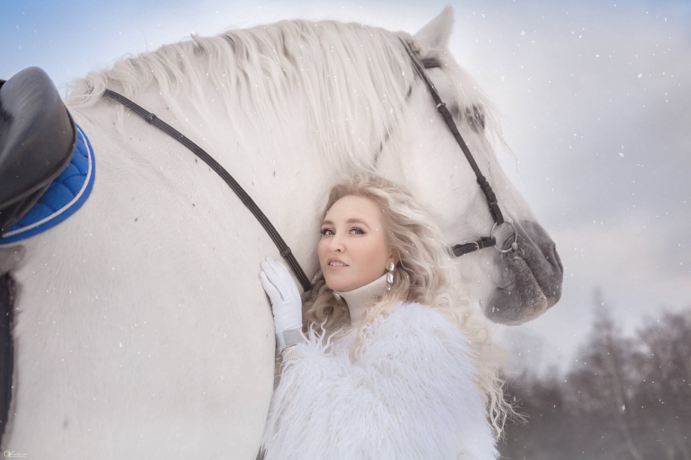 Снежная Королева. Фотограф женский и мужской портрет Санкт-Петербург