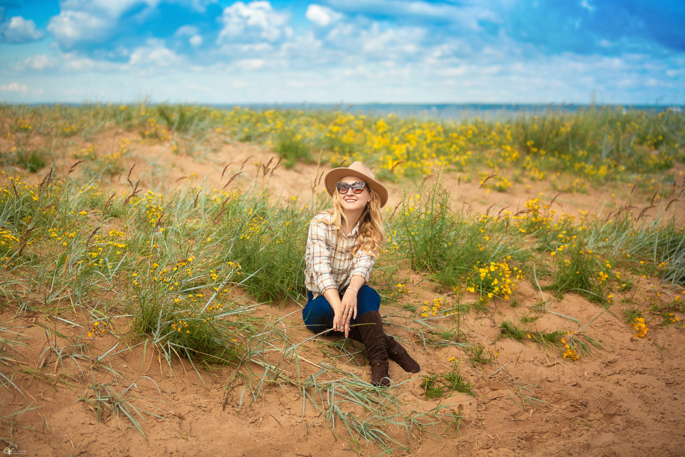 На заливе. Фотограф женский и мужской портрет Санкт-Петербург