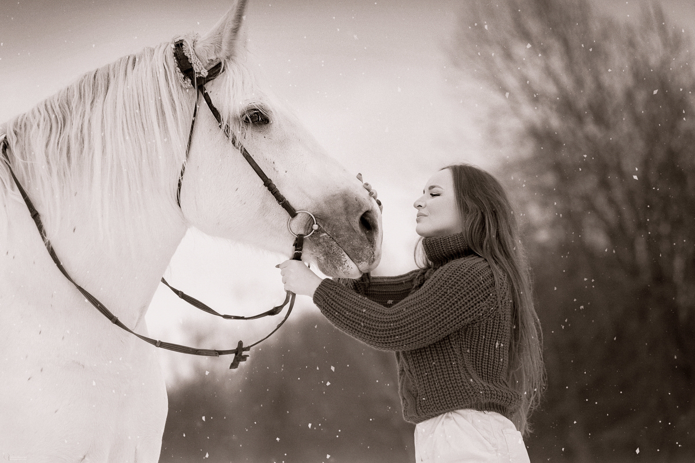 Полина и Киприда_Синее. Фотограф женский и мужской портрет Санкт-Петербург