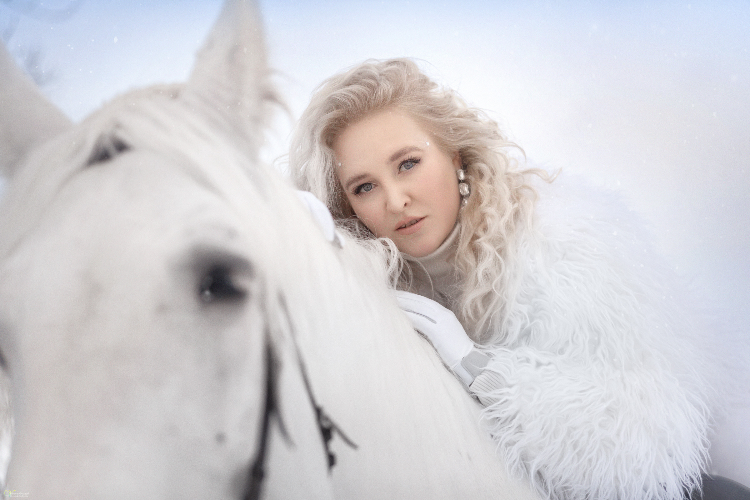 Снежная Королева. Фотограф женский и мужской портрет Санкт-Петербург