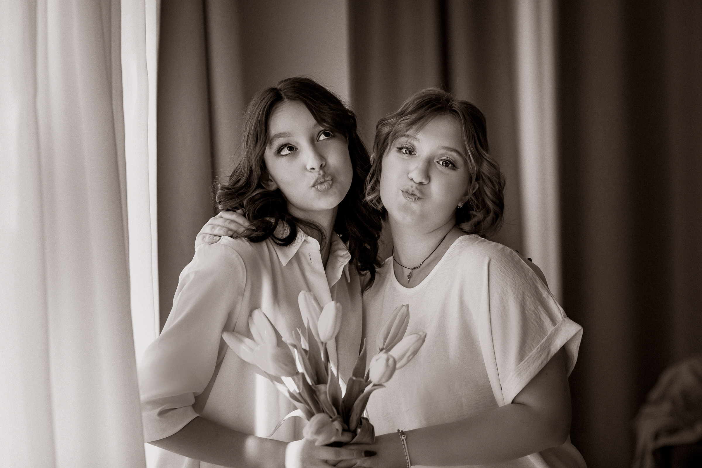 Две подружки. Фотограф женский и мужской портрет Санкт-Петербург