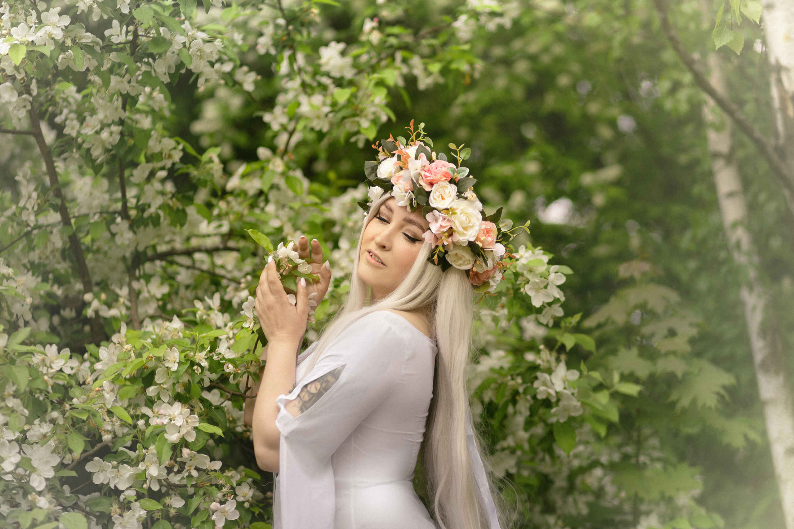 Яблони. Фотограф женский и мужской портрет Санкт-Петербург