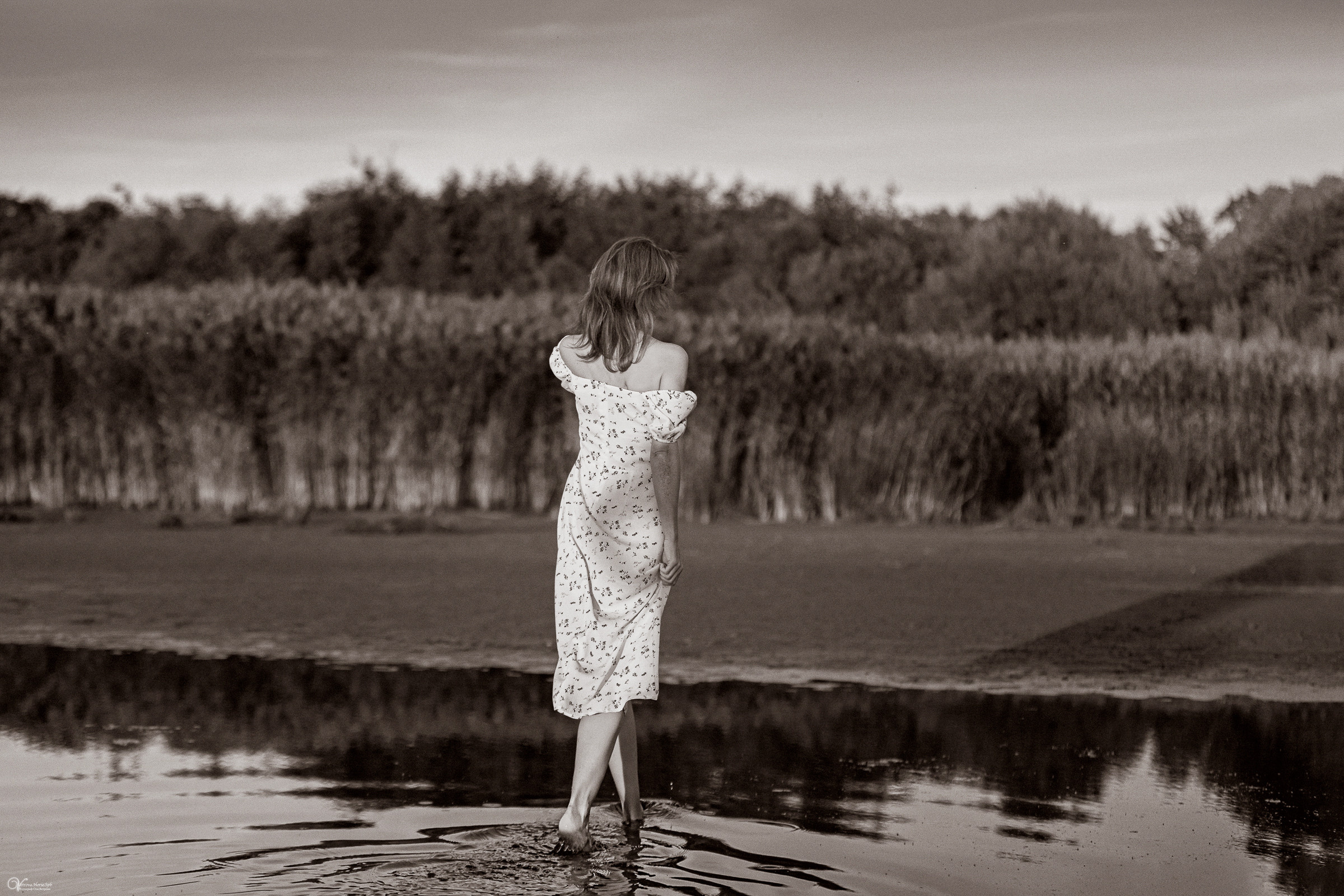 Оля и залив. Фотограф женский и мужской портрет Санкт-Петербург