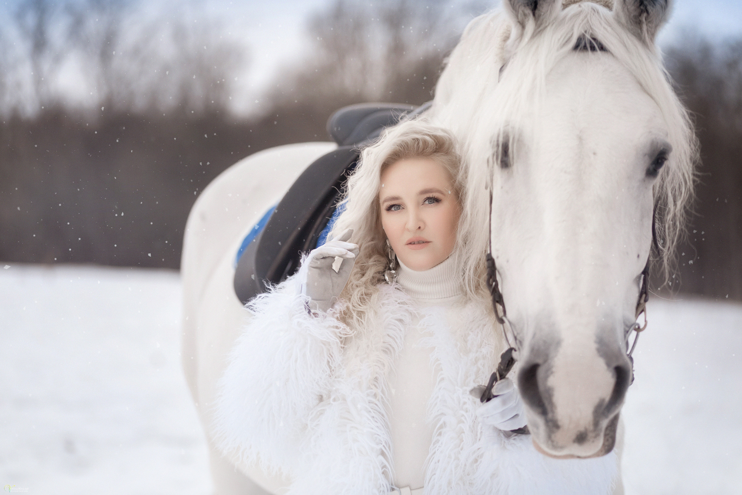 Снежная Королева. Фотограф женский и мужской портрет Санкт-Петербург