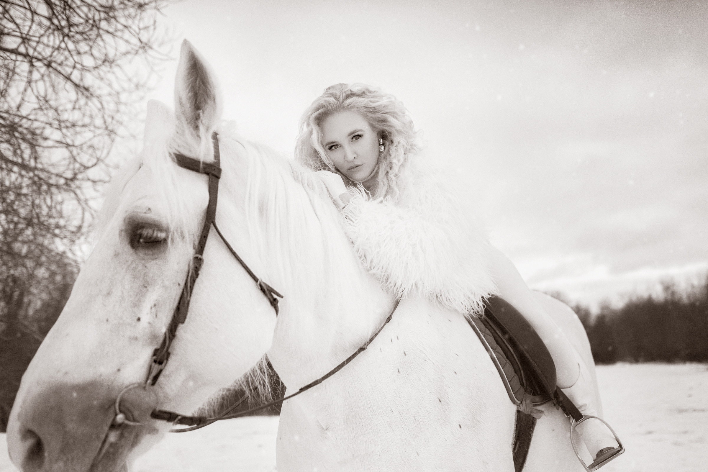 Снежная Королева. Фотограф женский и мужской портрет Санкт-Петербург