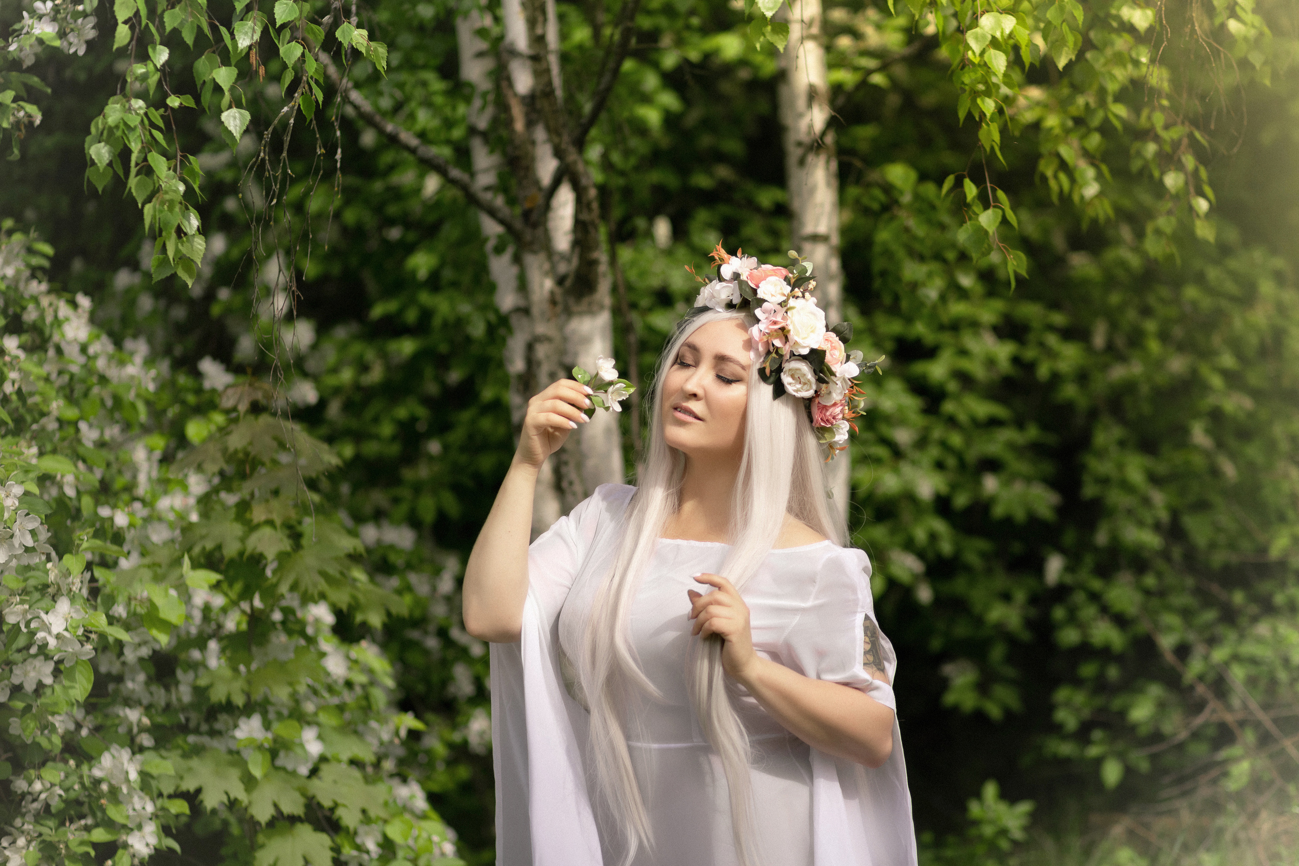 Яблони. Фотограф женский и мужской портрет Санкт-Петербург