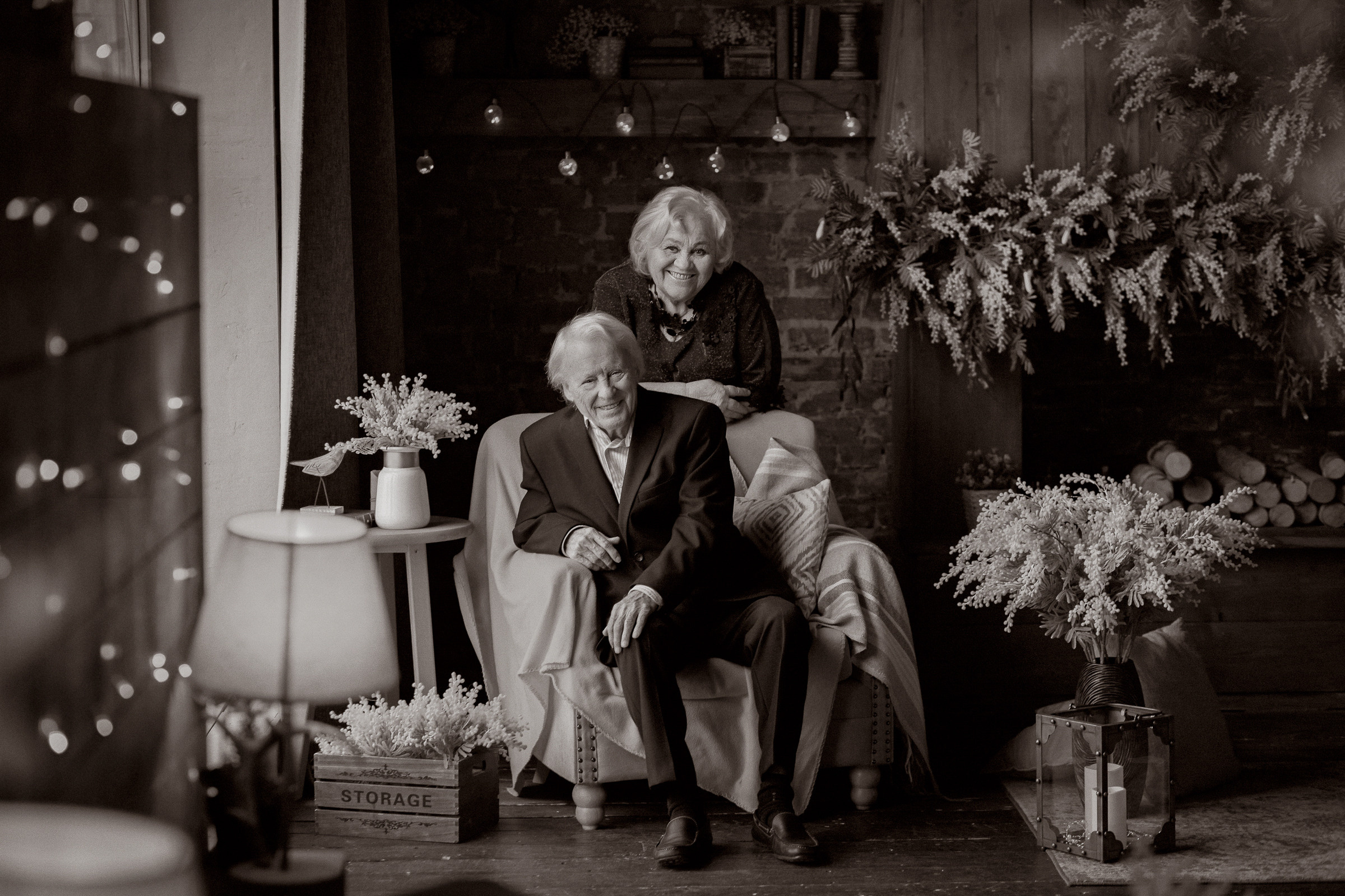 Фотосессия большой семьи в студии. Фотограф женский и мужской портрет Санкт-Петербург