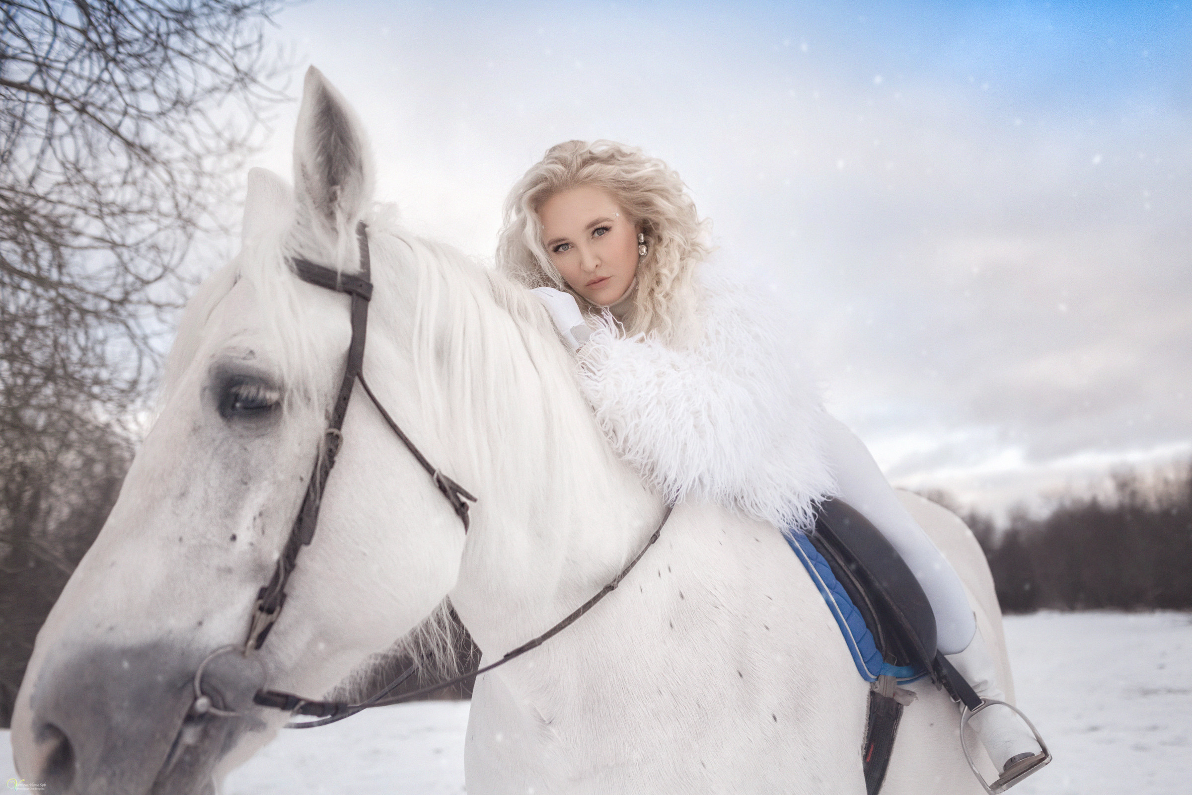 Снежная Королева. Фотограф женский и мужской портрет Санкт-Петербург