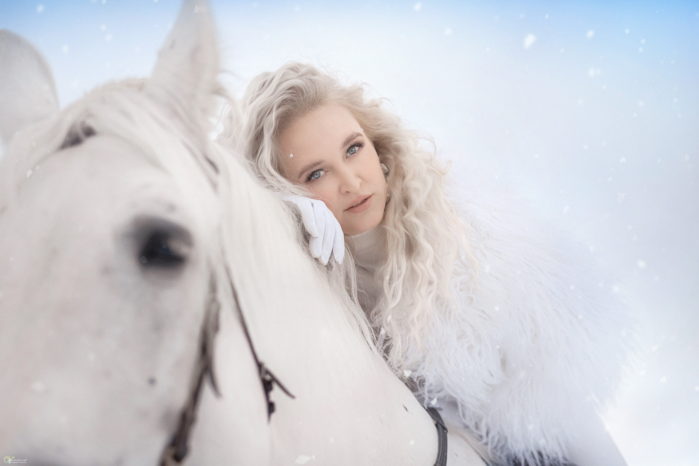 Снежная Королева. Фотограф женский и мужской портрет Санкт-Петербург
