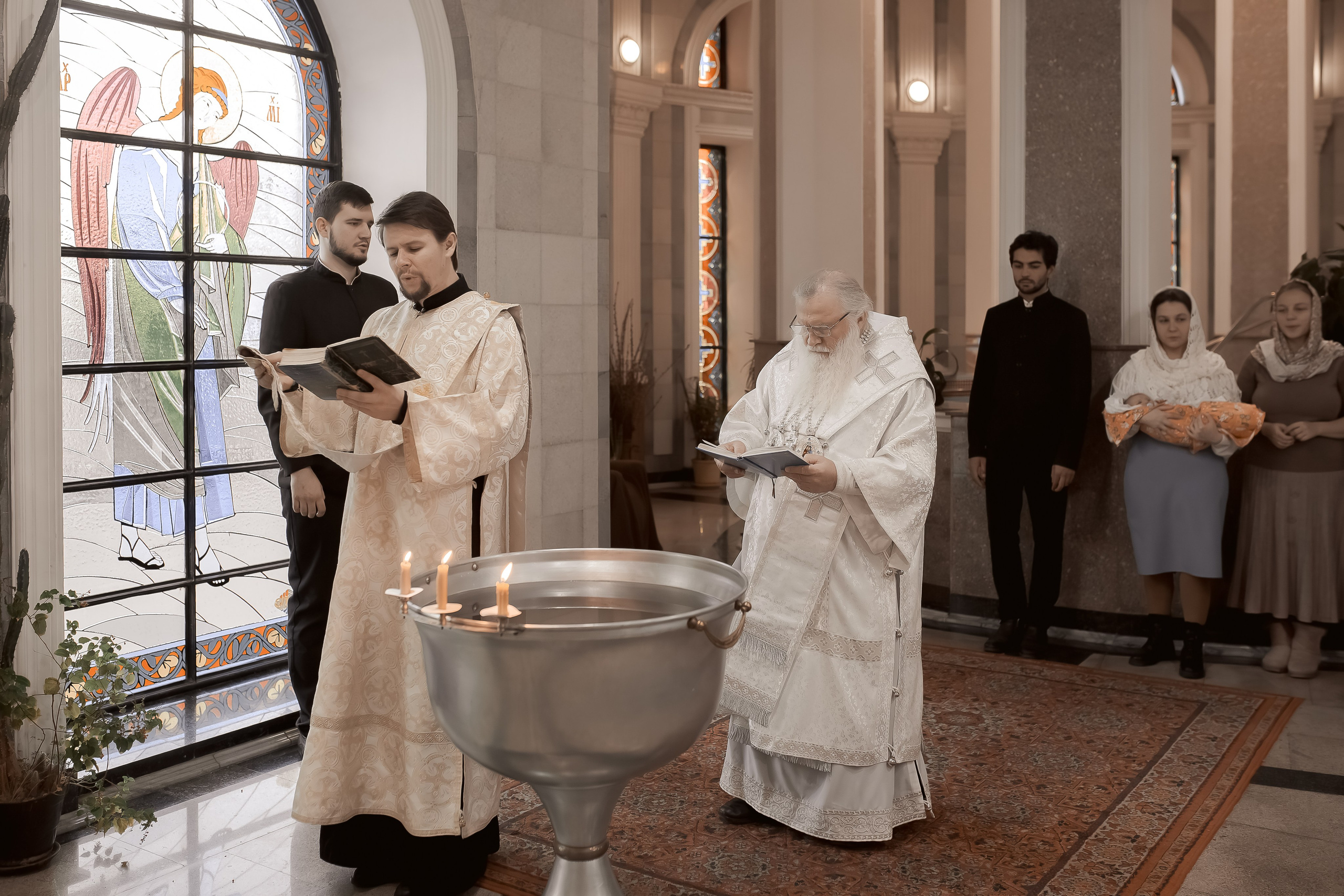 Крещение Евфимии. Фотограф на Крещение и Венчание в Ташкенте