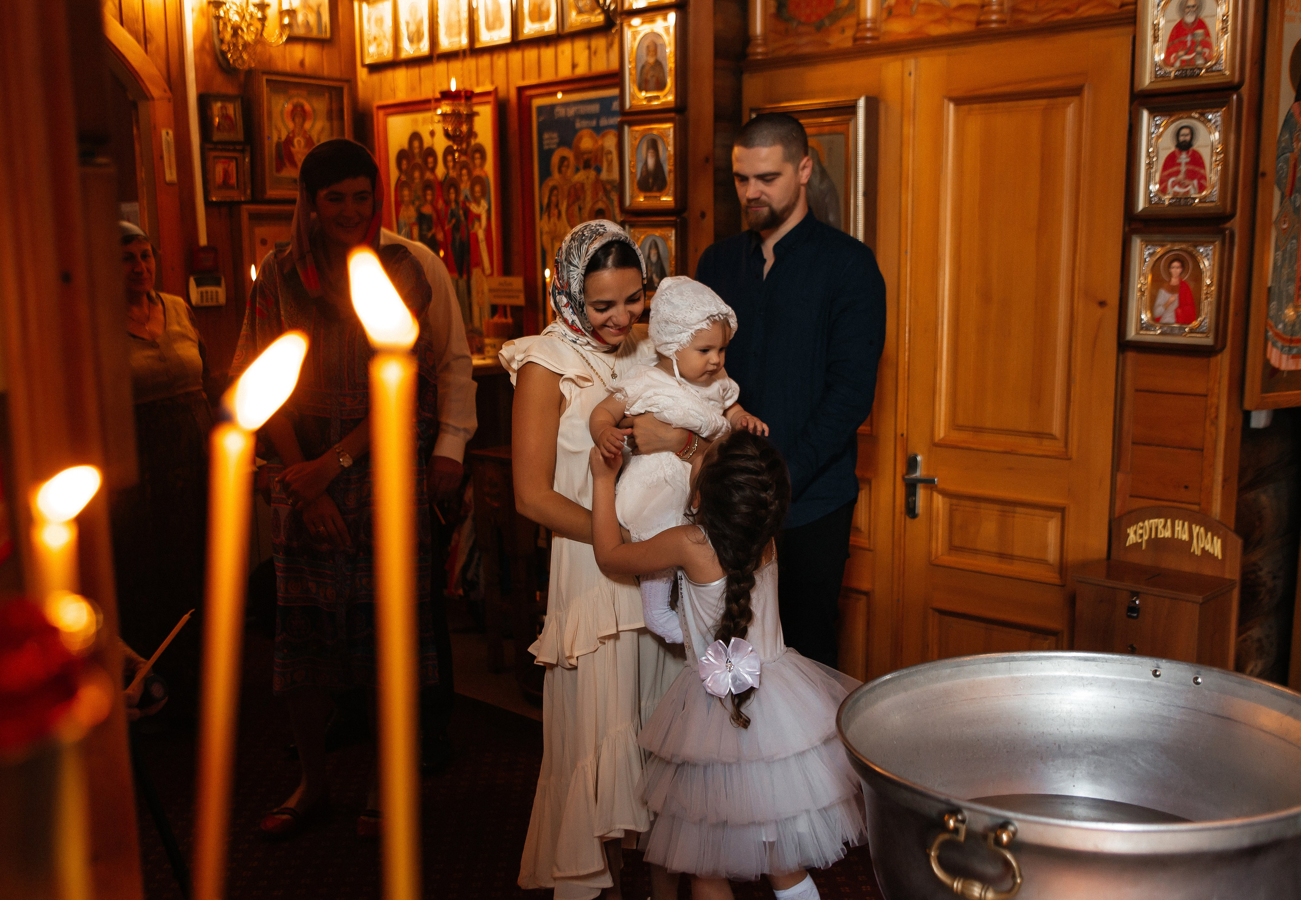 Крещение. Свадебный и семейный фотограф в Омске Евгения Хакимова