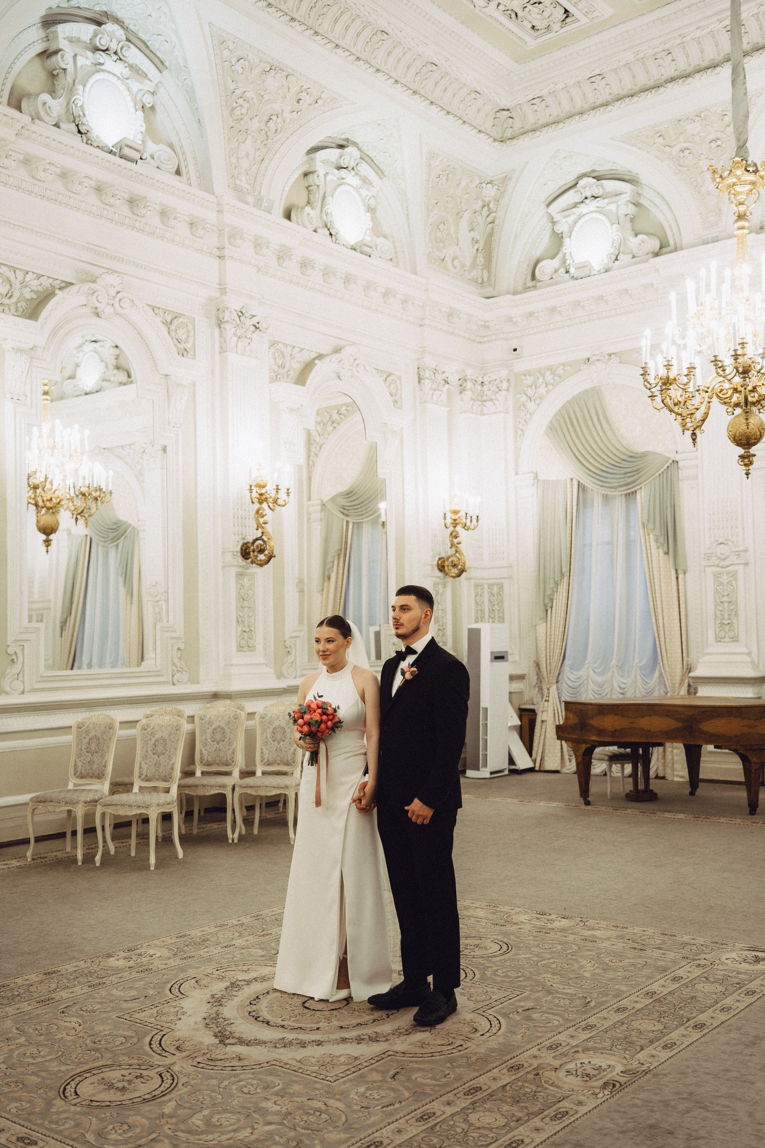 СВАДЕБНАЯ СЬЕМКА В ПЕВОМ ДВОРЦЕ БРАКОСОЧЕТАНИЯ. Профессиональный фотограф, Санкт-Петербург — Виктория Богомолова