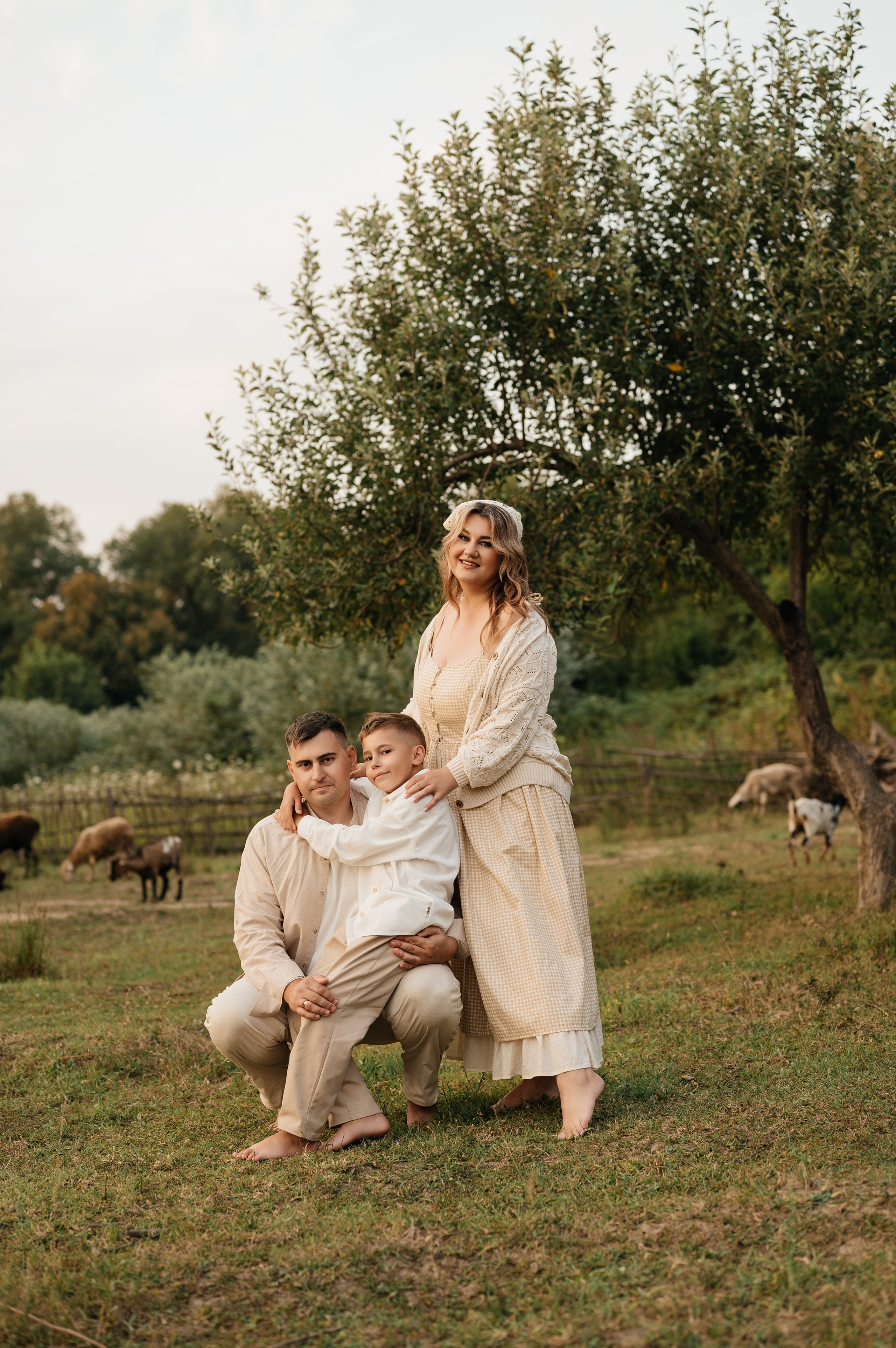 Семейная фотосессия на ферме. Свадебный и семейный фотограф в Краснодаре Алина Мельник