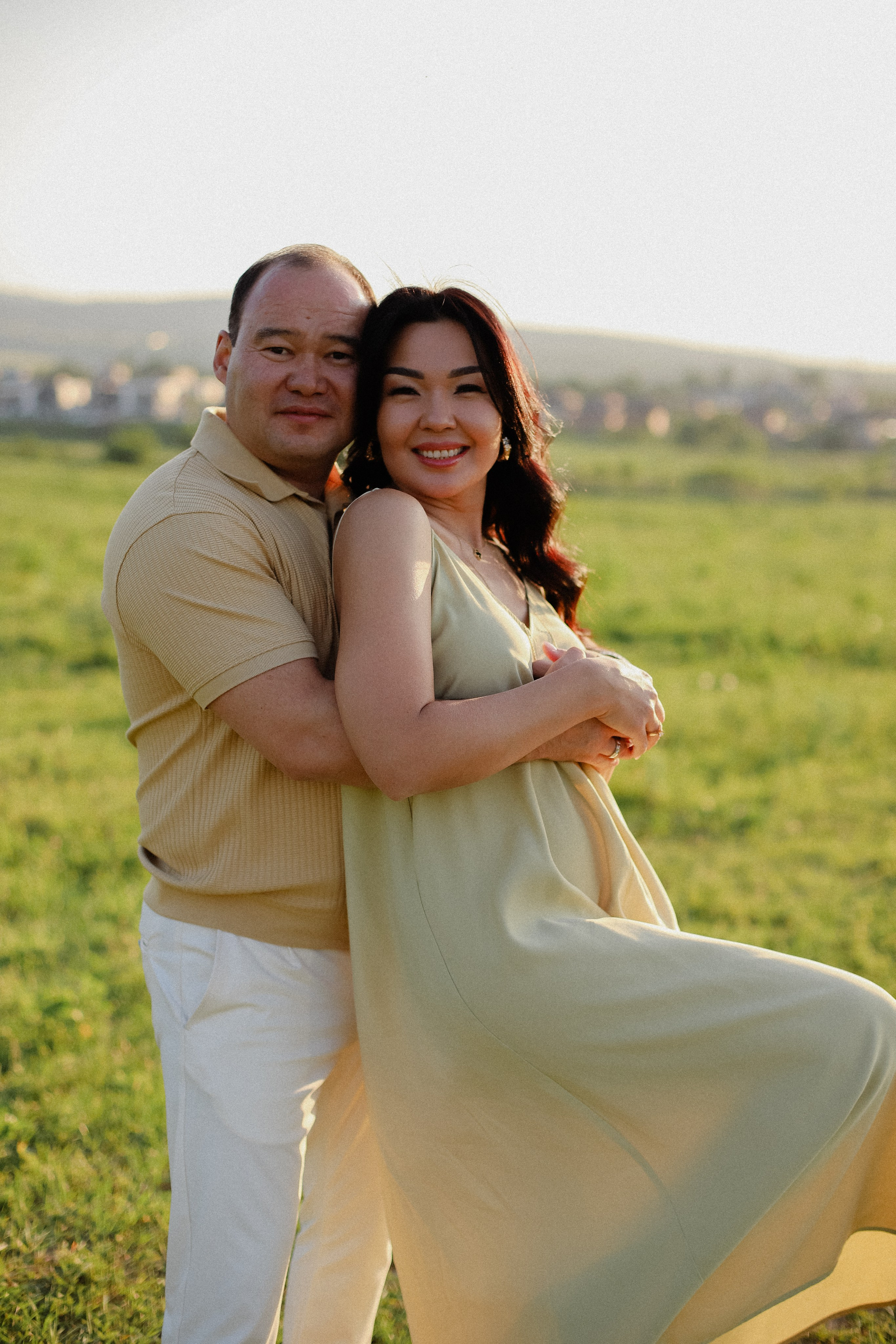 Поле на закате. Фотограф в Алматы и Москве Даша Пушкина