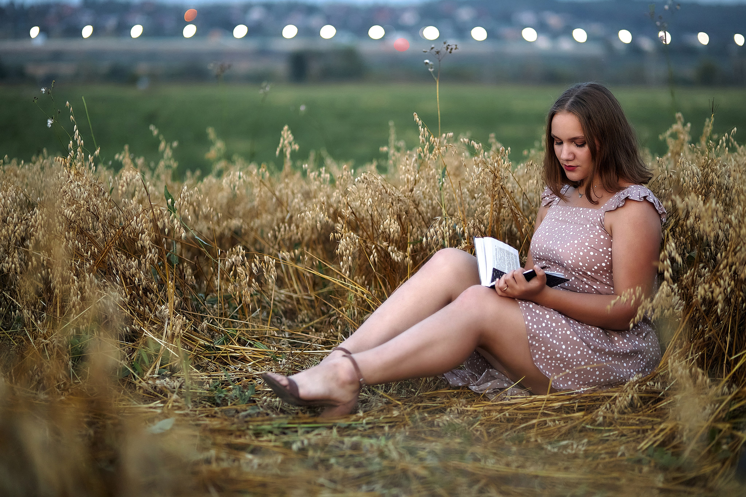 Аня, природа. Фотограф Игорь Михайлов