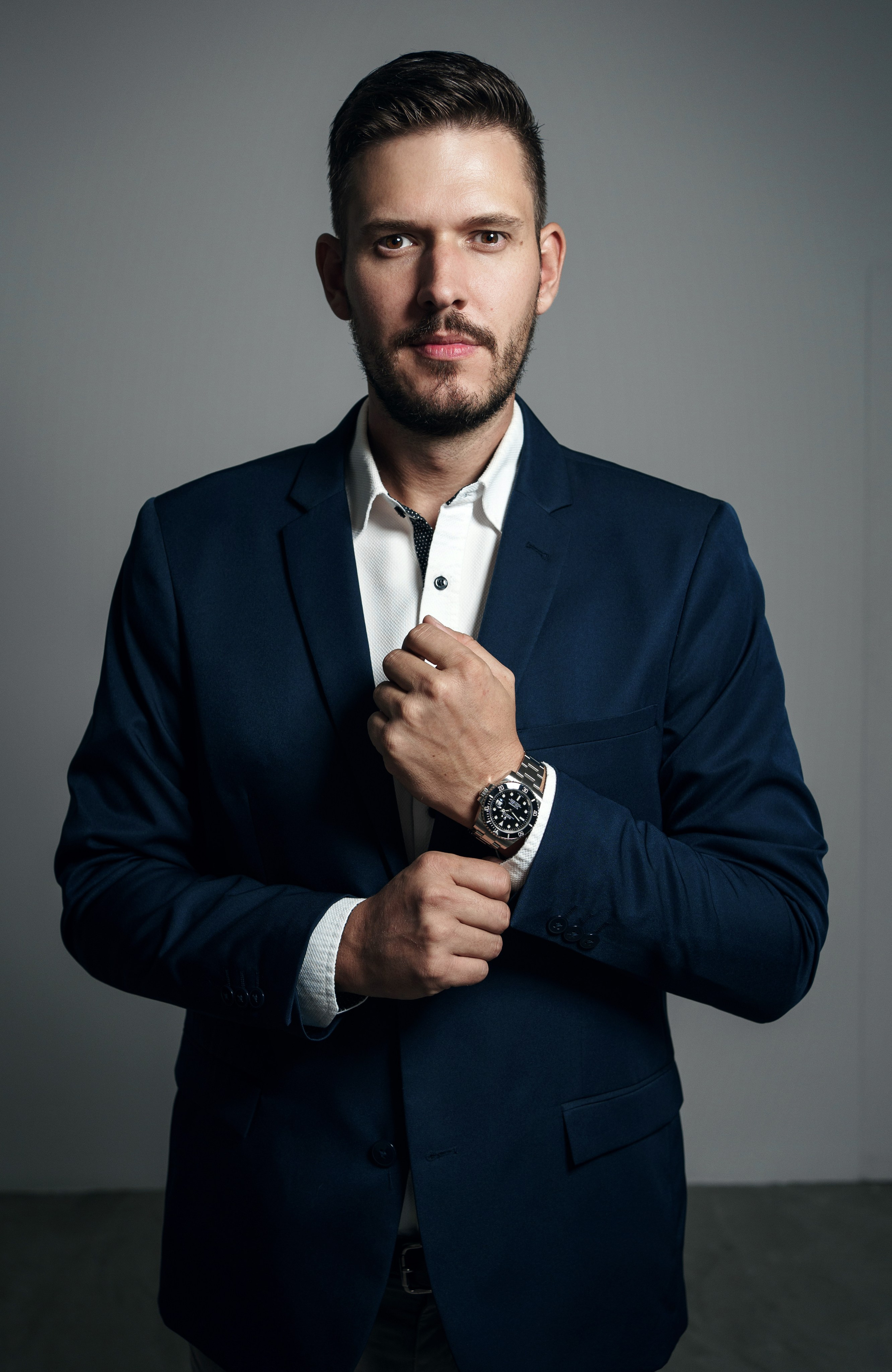 Мужской портрет. Фотограф Иван Петров