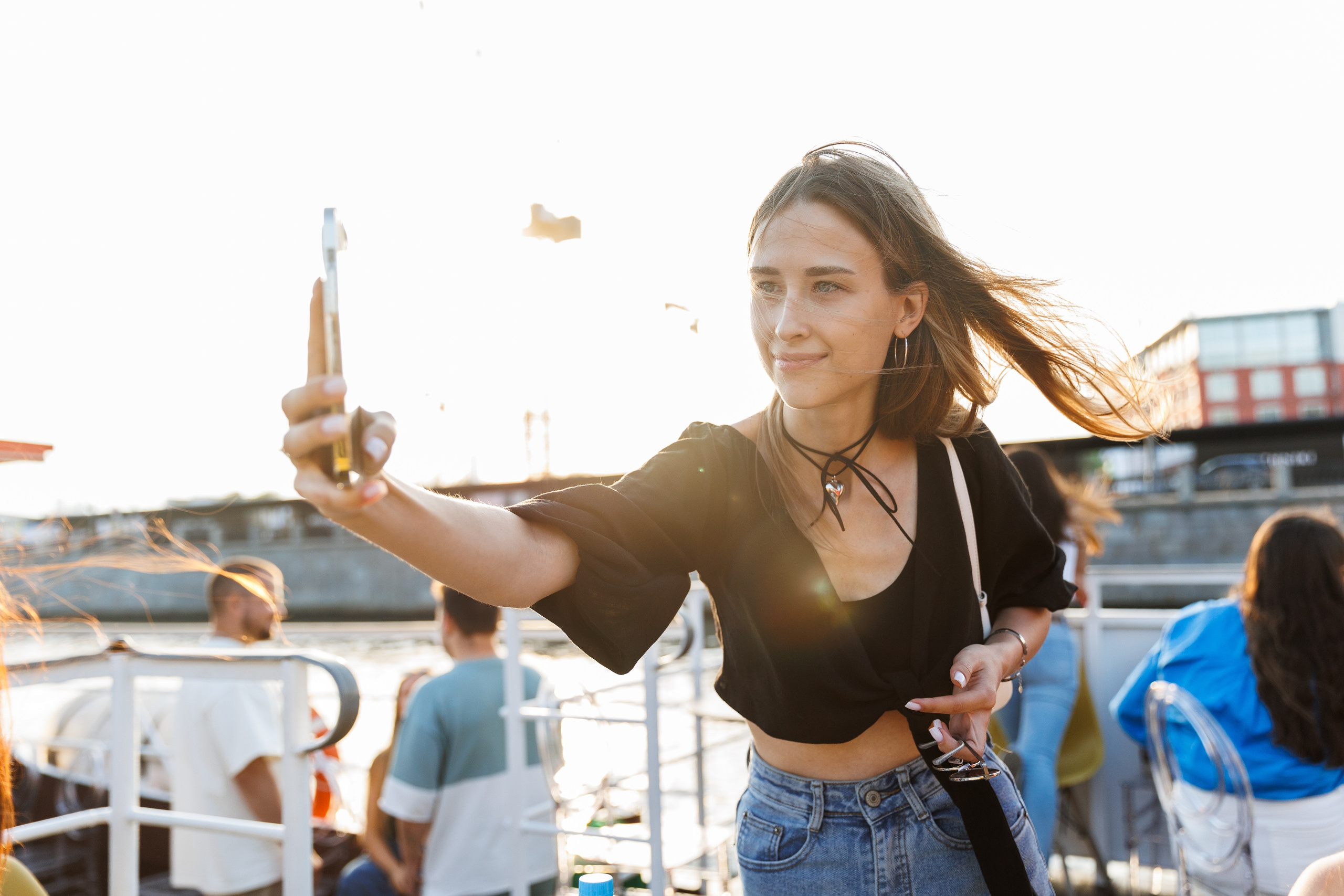 На теплоходах музыка играет. Репортажный Фотограф в Москве Юра Гушан