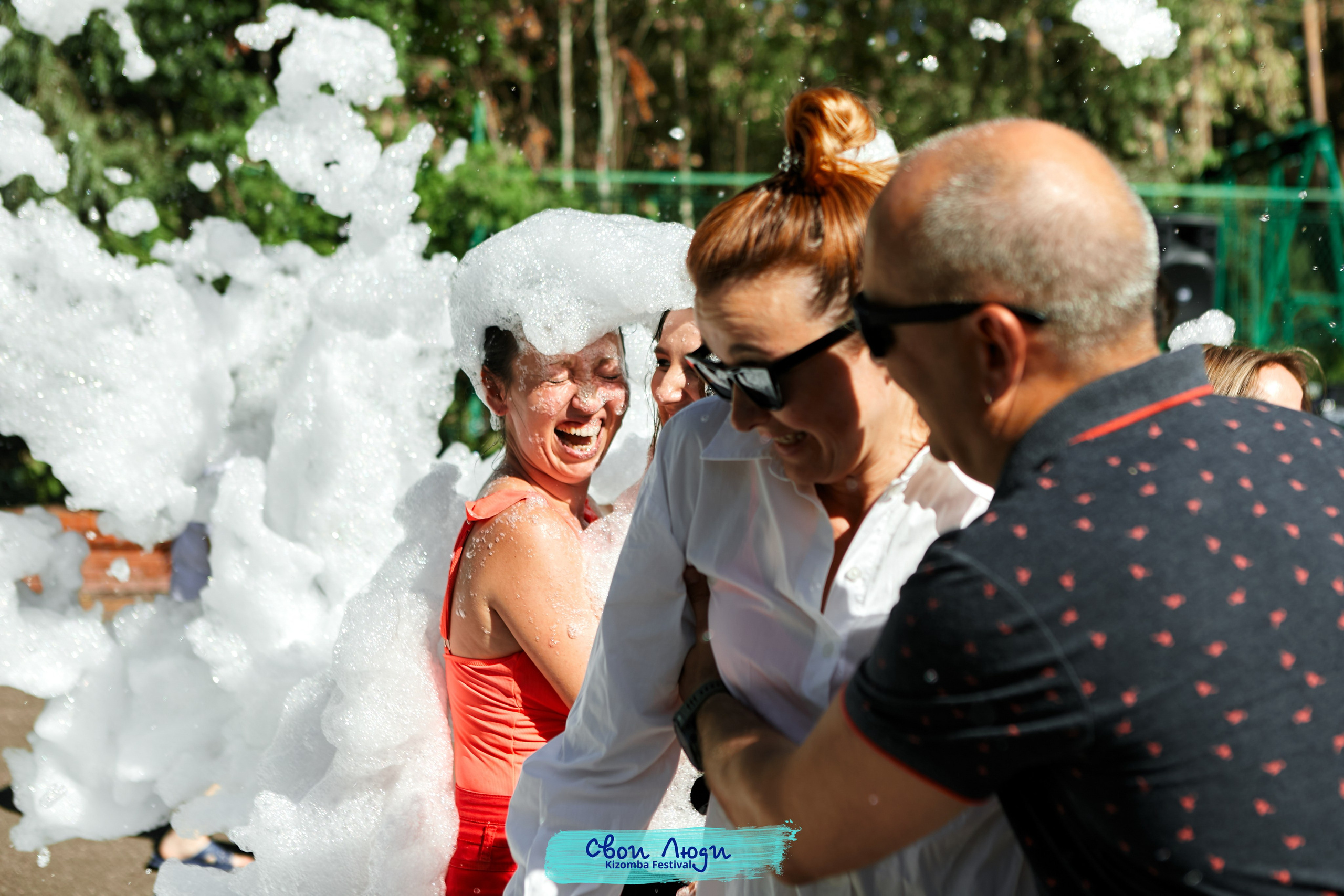 Foam party. Свадебный фотограф