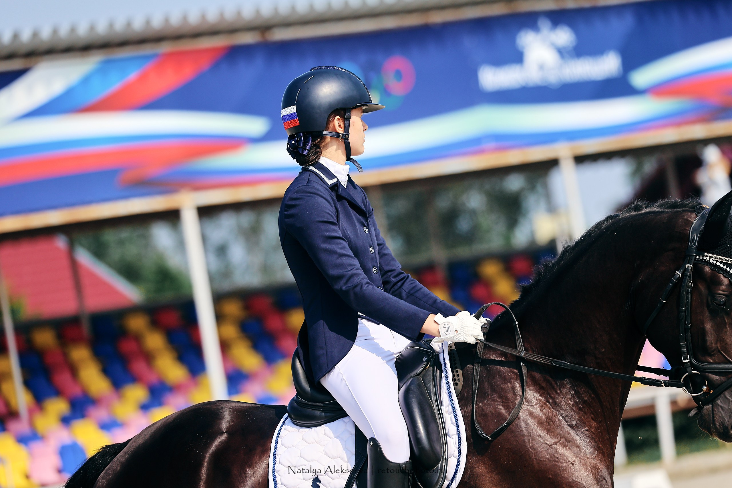 Личный ЧР по выездке, КСК Конаковские конюшни | 08'2023. Репортажный фотограф и ретушер в Москве Наталья Алексеева