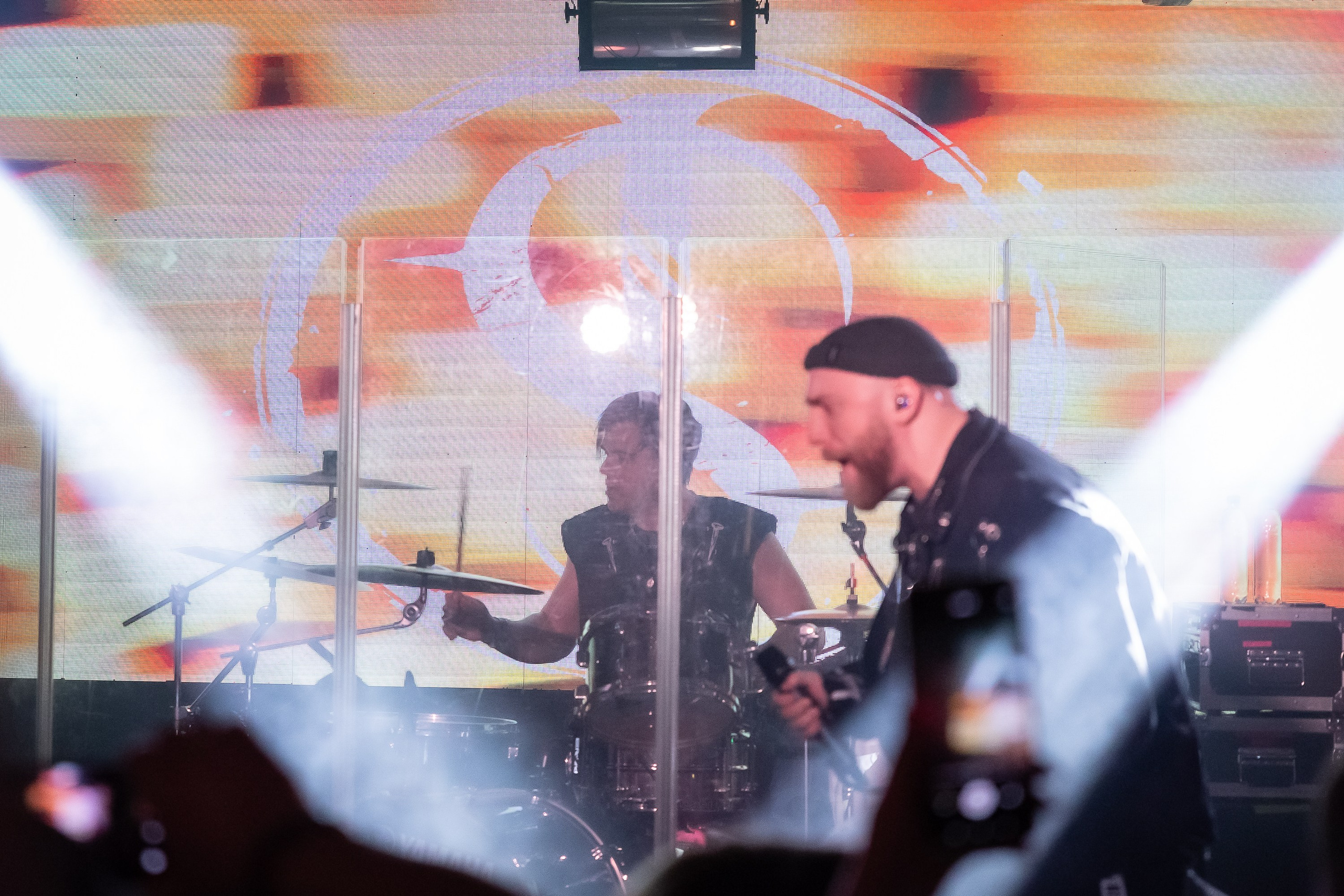 Концерт альтернатив метал группы iOSTRA в «Music bar Мумий Тролль» Москва. Фотограф Владимир Охрименко