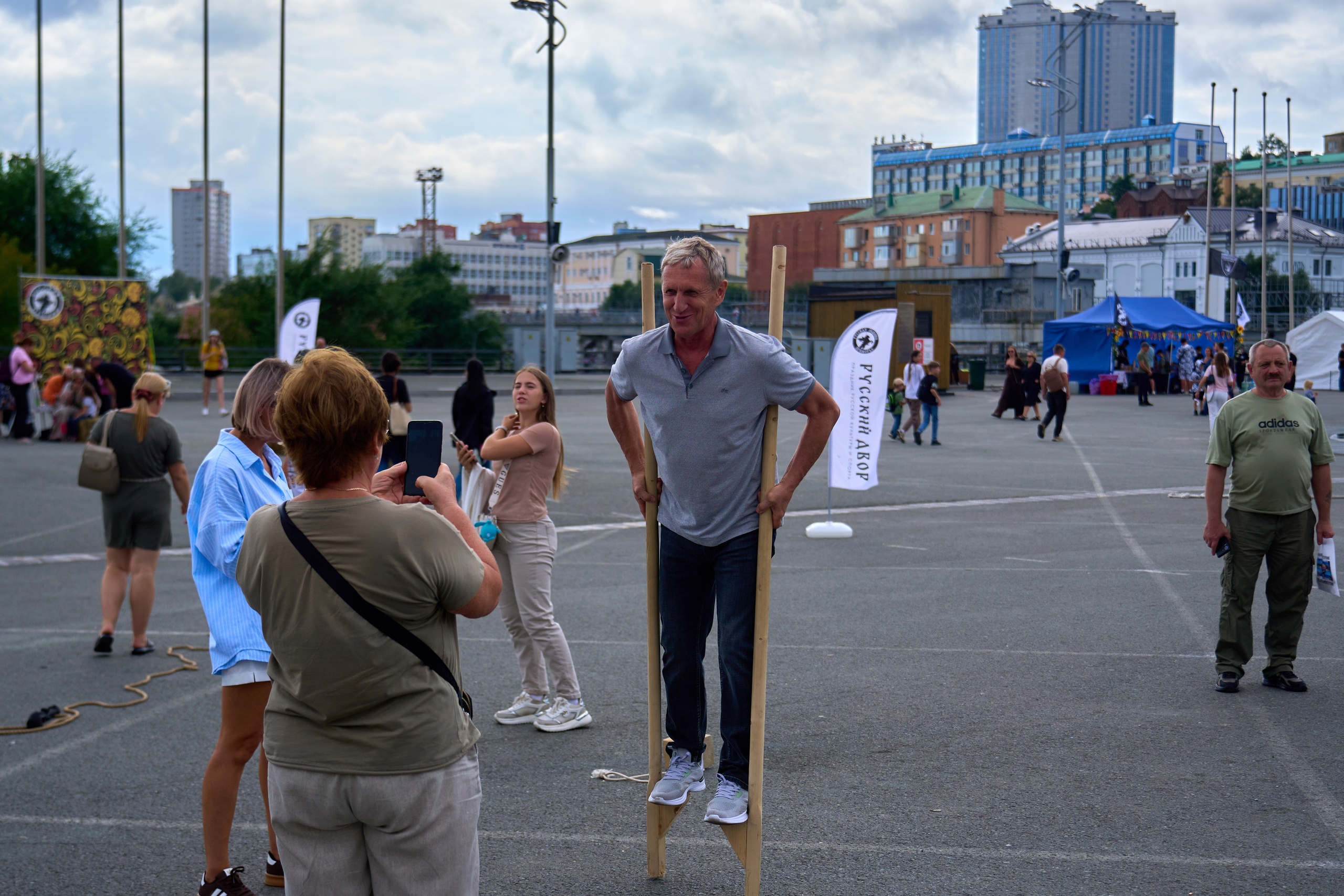 Фестиваль «Русский Двор». Фотограф во Владивостоке
