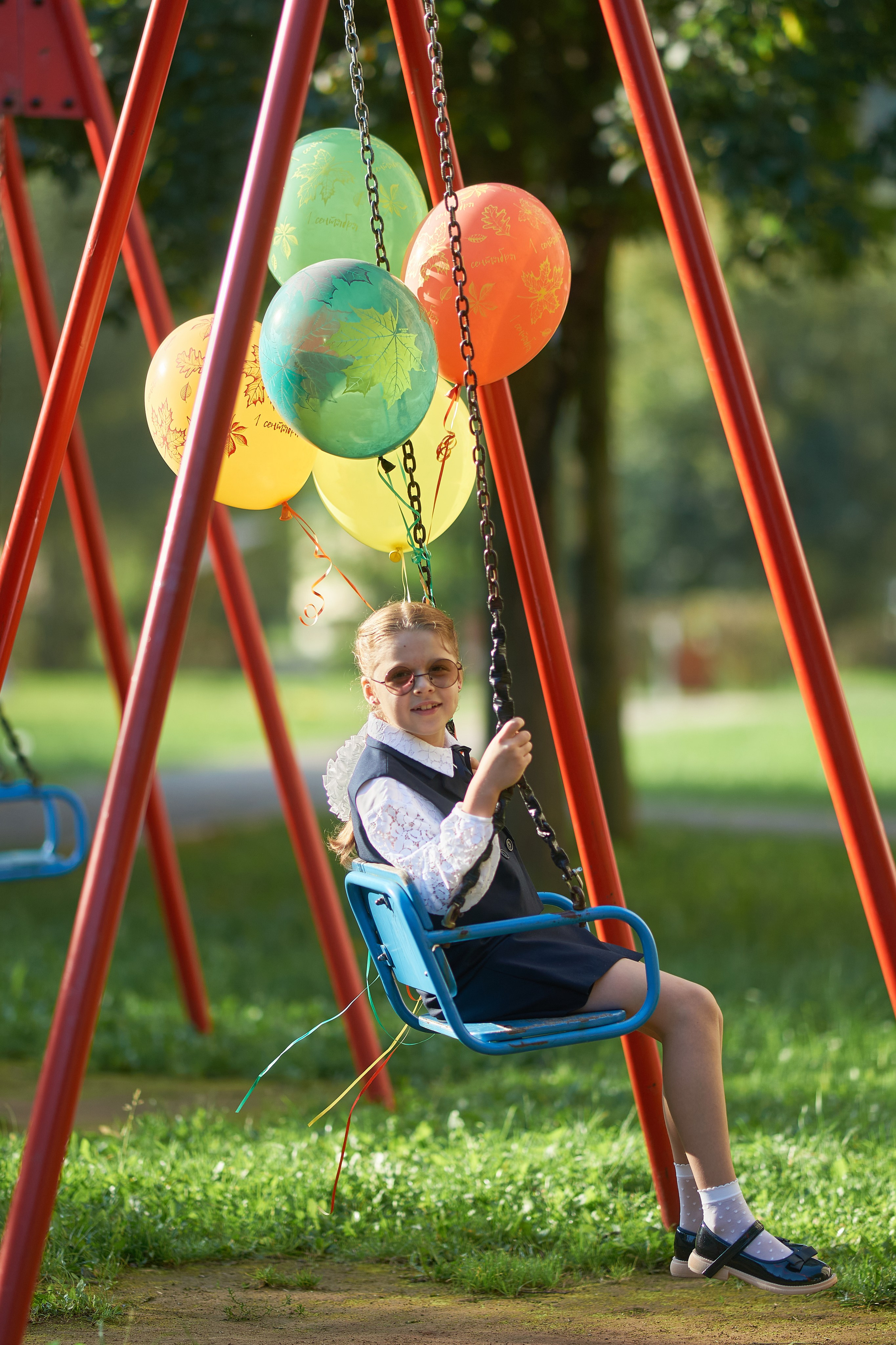 Первоклассница. Фотограф Владимир Артамонов