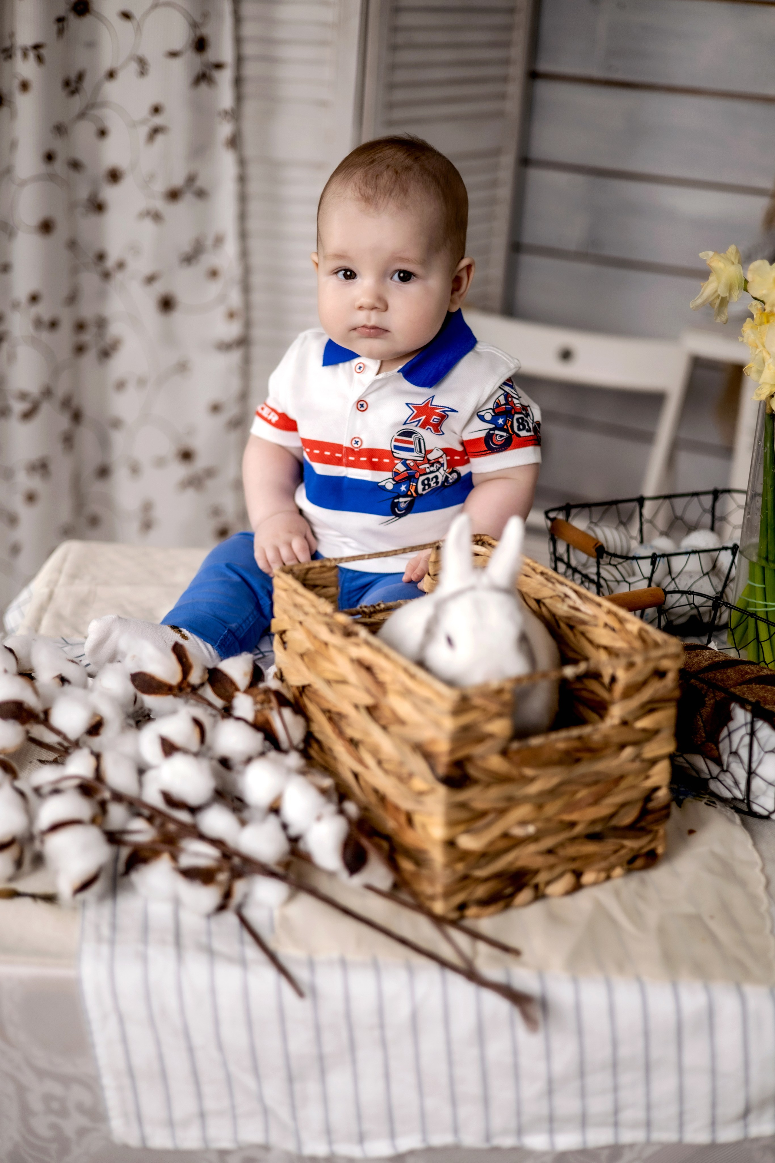 Пасхальный детский фотопроект 2024. Фотограф Надежда Лукьянова