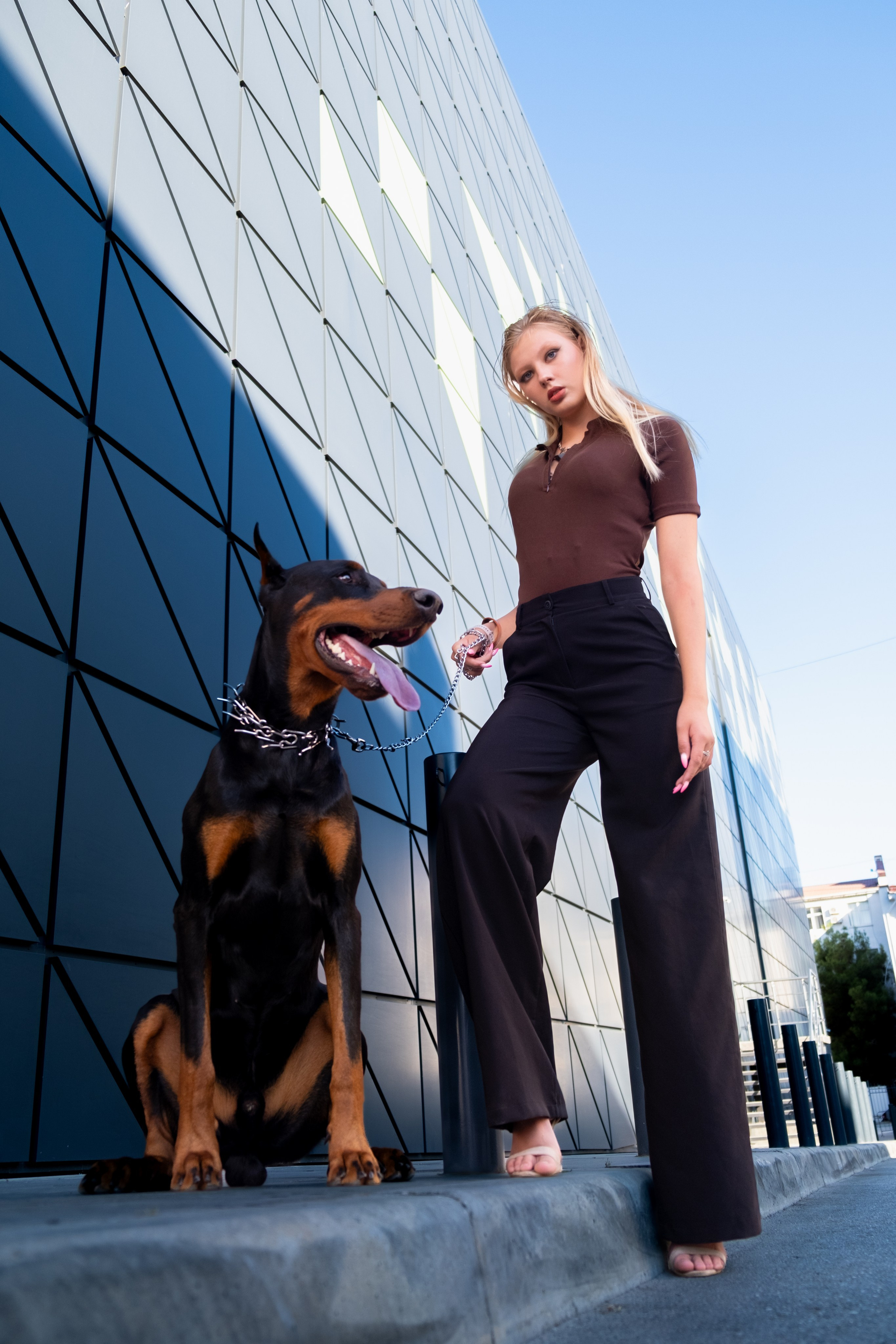 Фотосессия с Доберманом. Профессиональная фотосъемка в Крыму. Натуральные эмоции и живые кадры. Забронируйте дату прямо сейчас!
