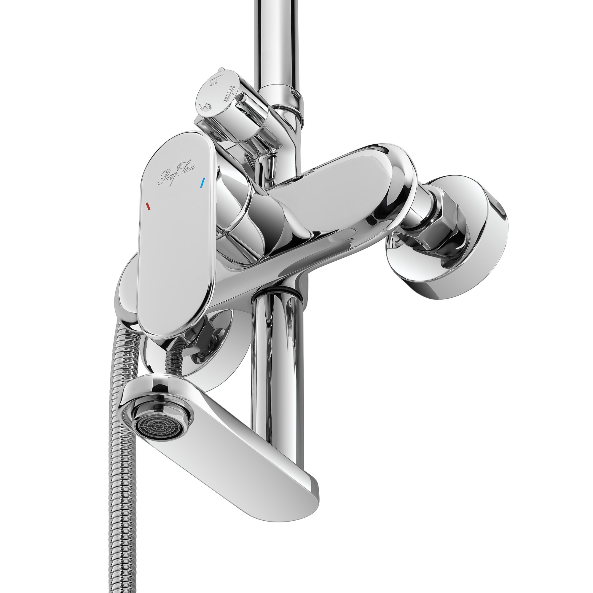 Хром душевая система для ванны