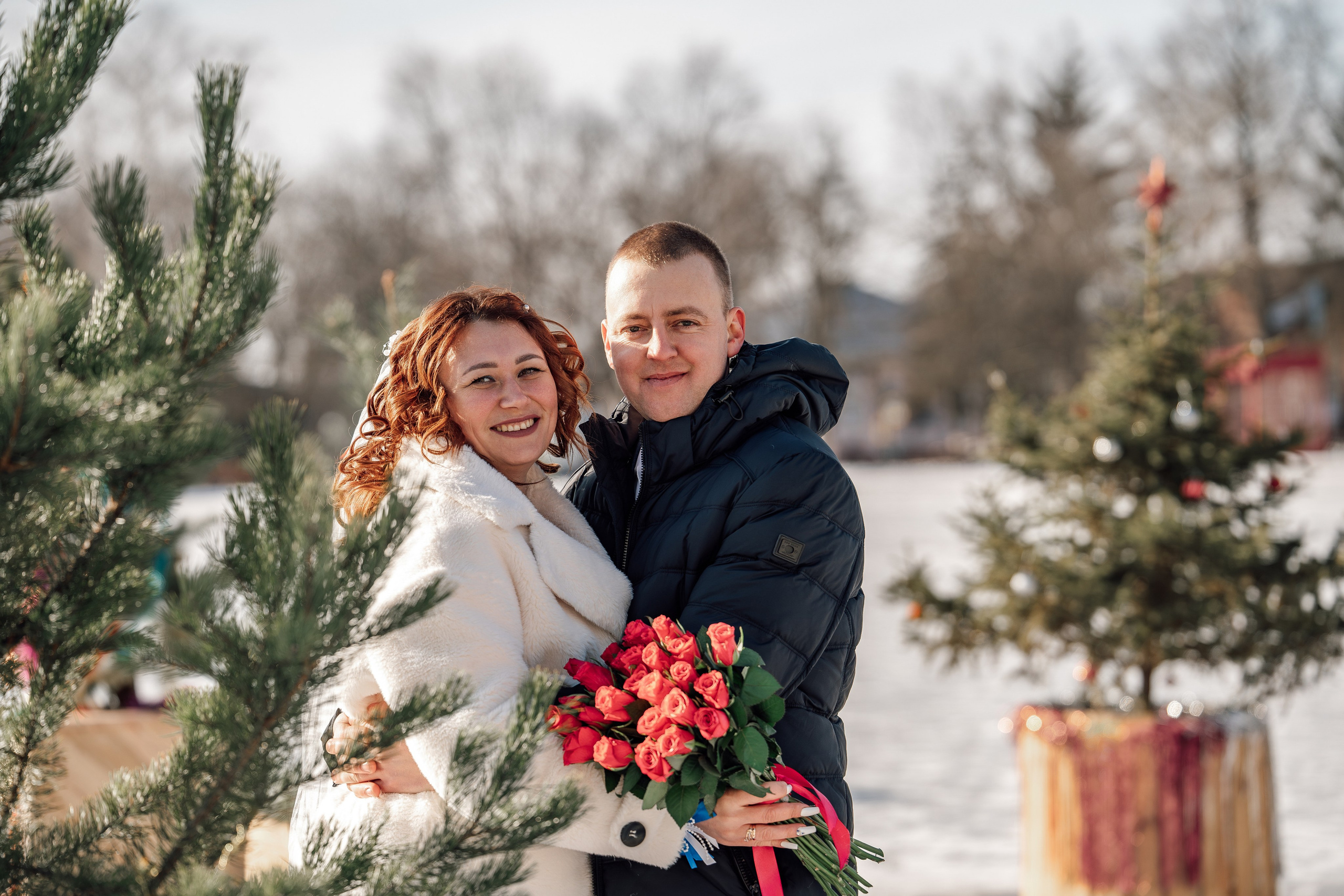 Зимняя свадьба Алексея и Марины. Фотограф Юлия Паськова, город Бирюч