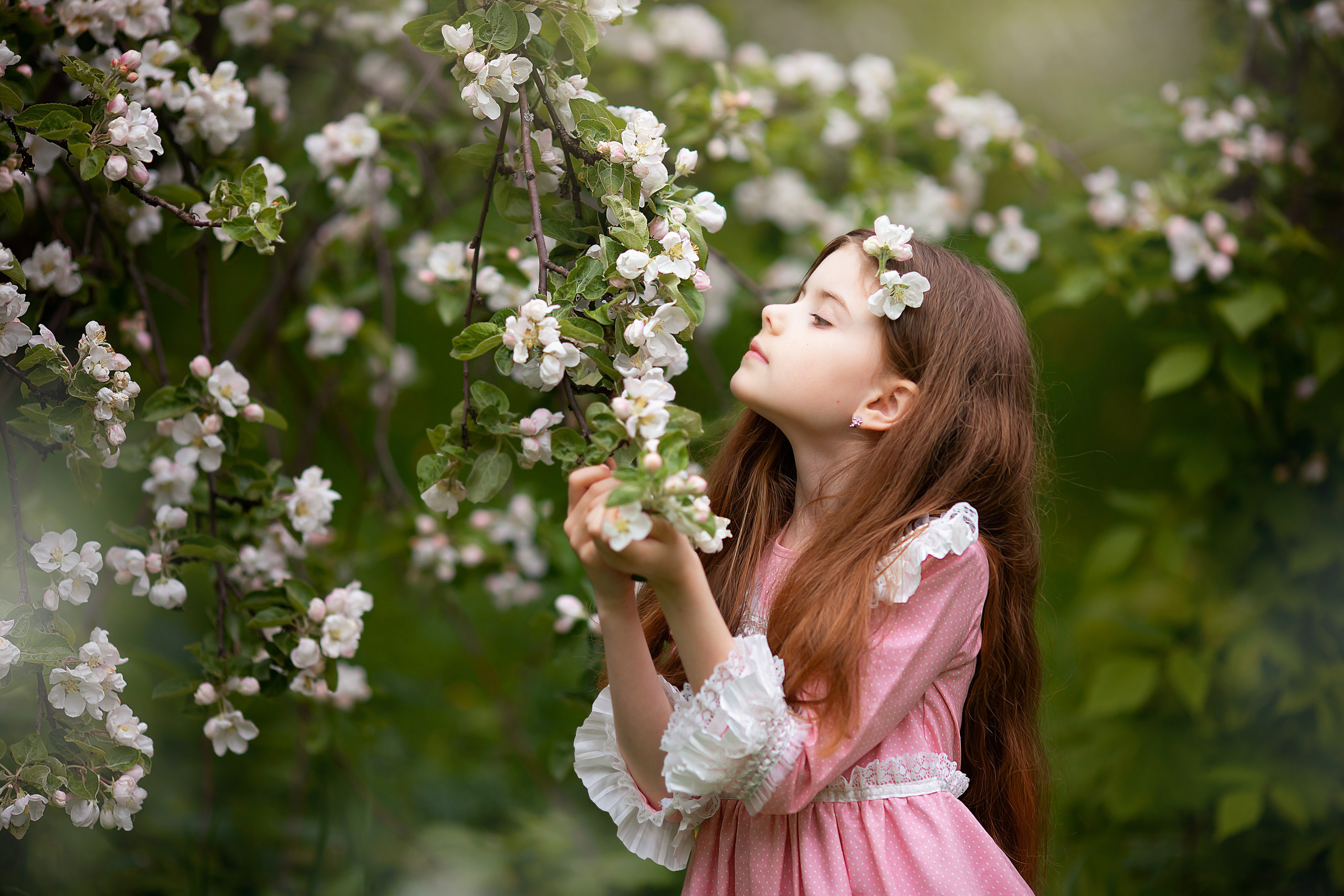 Цветение. Детский и семейный фотограф Ольга Князева Москва и Московская область