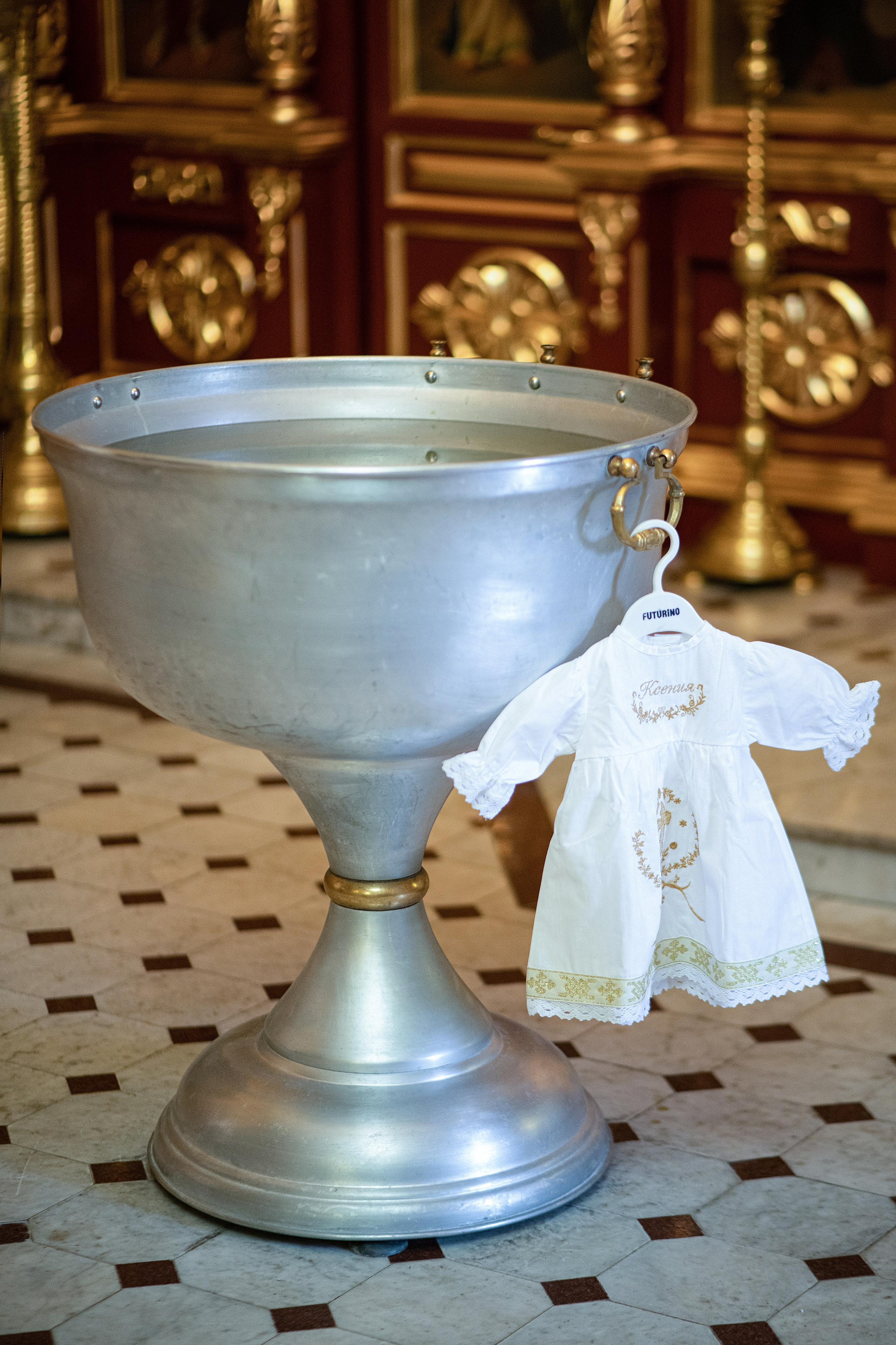 Крещение младенца Ксении в Люблино. Свадебный и портретный фотограф в Москве Галина Борисова