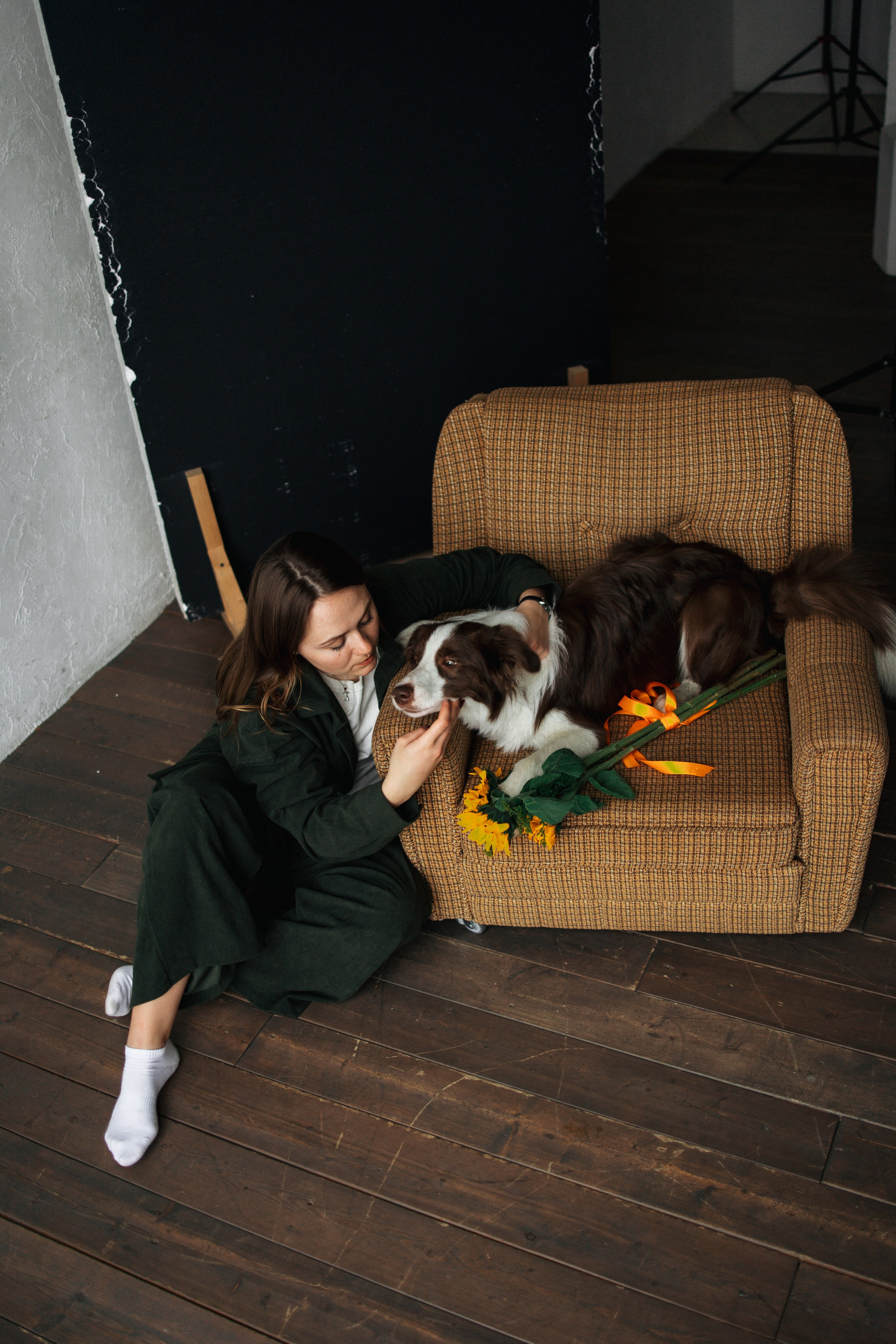 Настя и Симба. Фотограф — Анималист | Санкт-Петербург