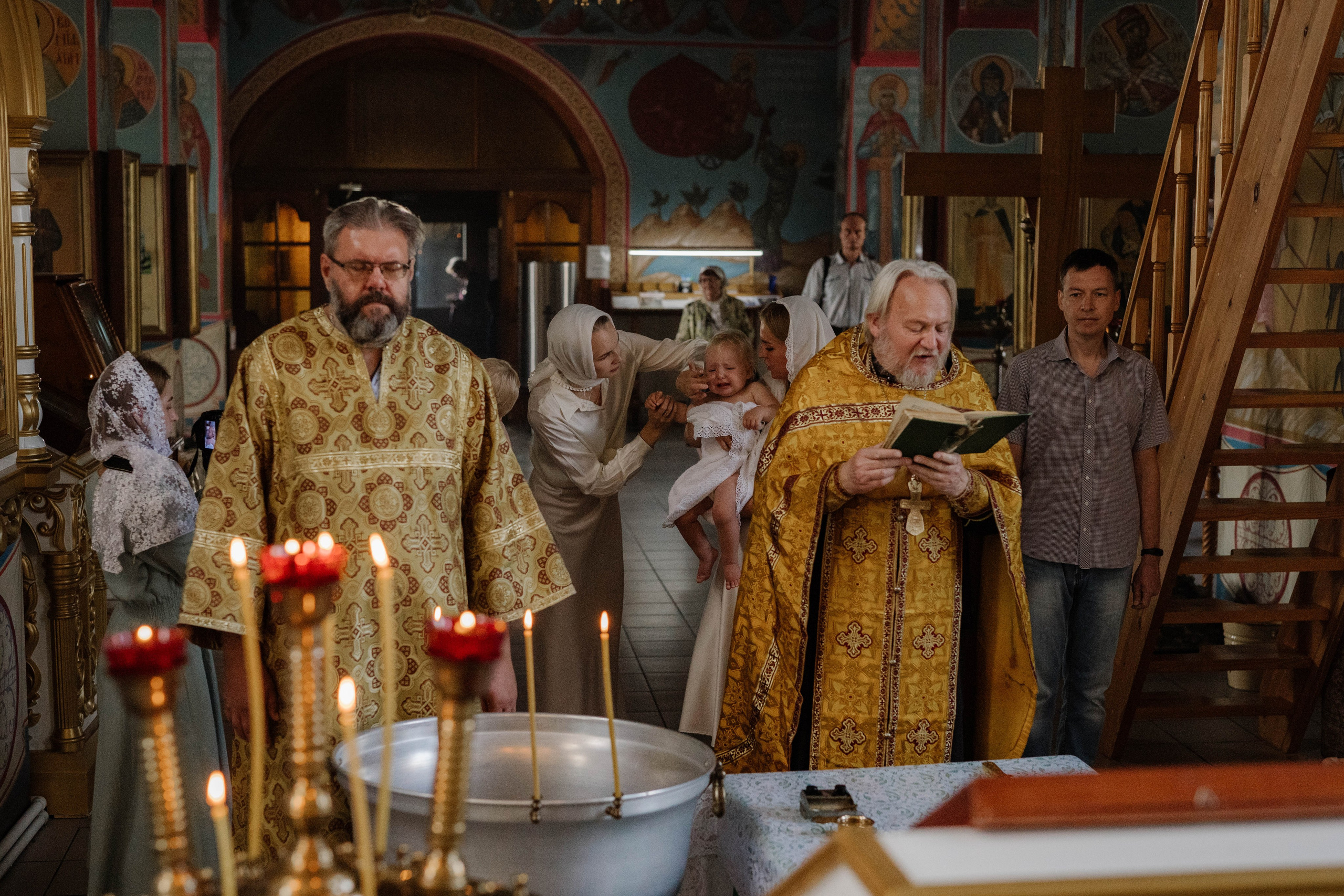 Крещение Марии и Василисы. Свадебный и семейный фотограф в Калуге Анна Киреева