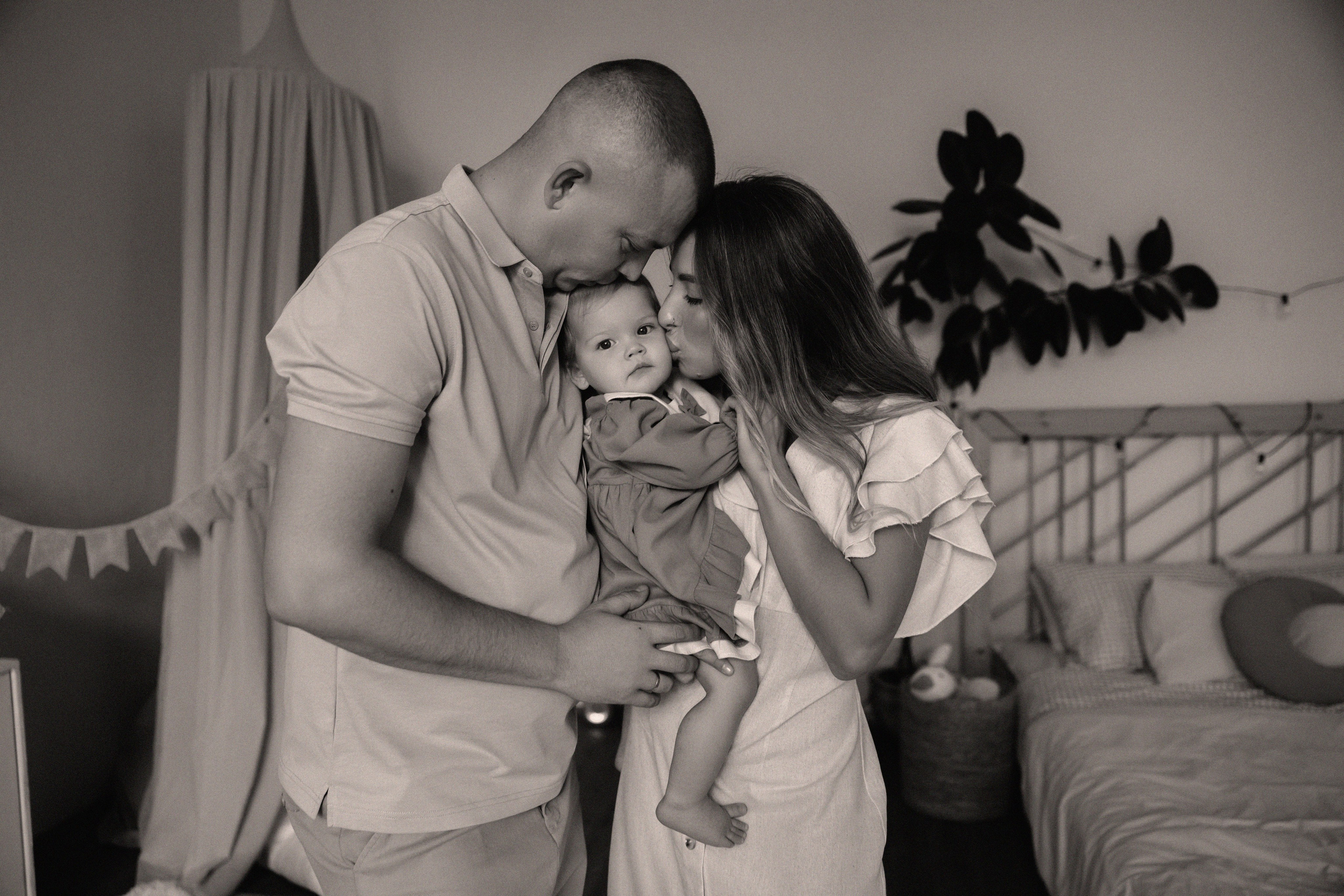 Максим, Алена, и Алиса. Фотограф Краснодар