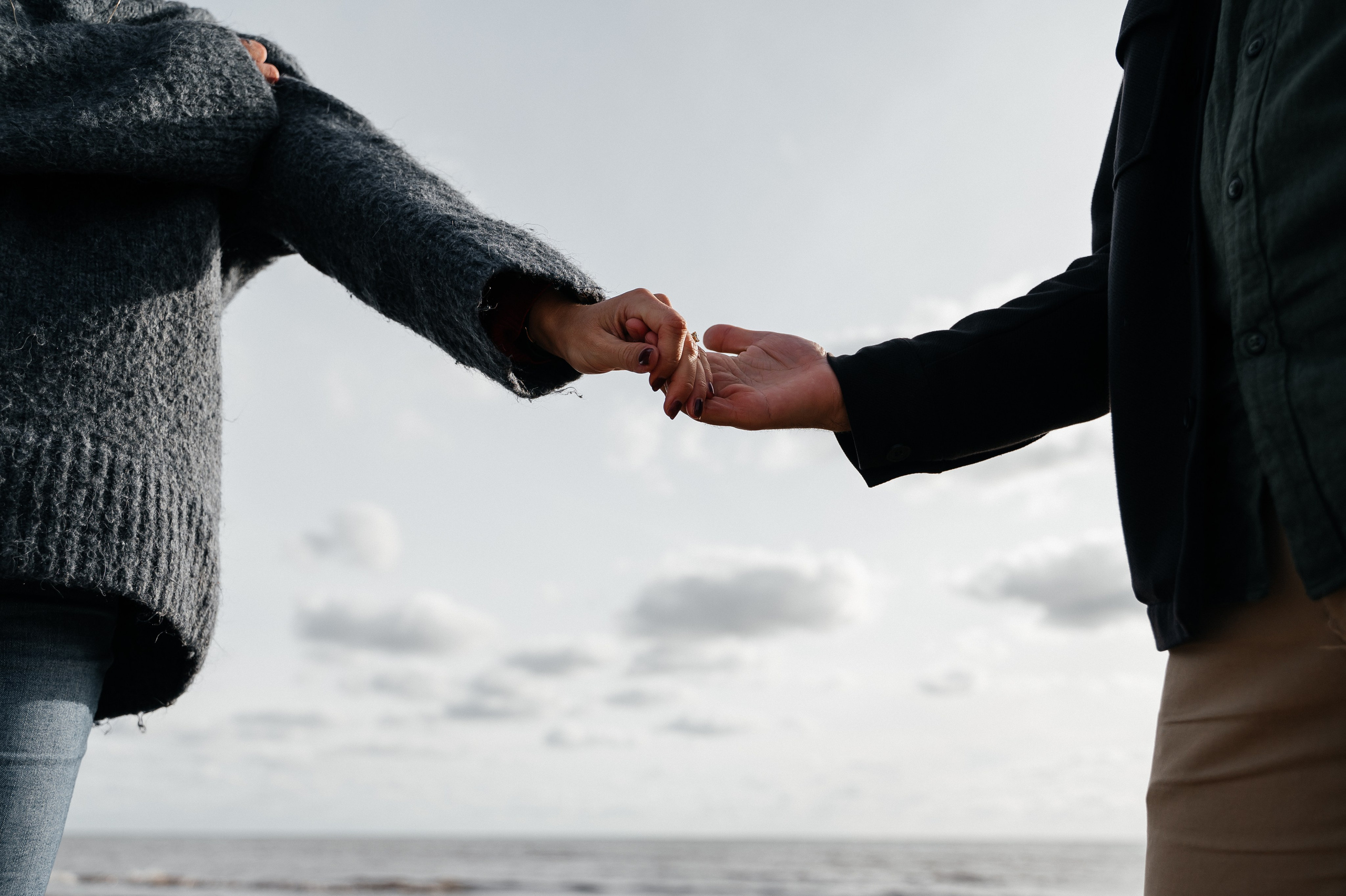 Parfotografering på Skrea strand | Fotograf i Falkenberg. Bröllops- och familjefotograf i Halmstad | Valentina