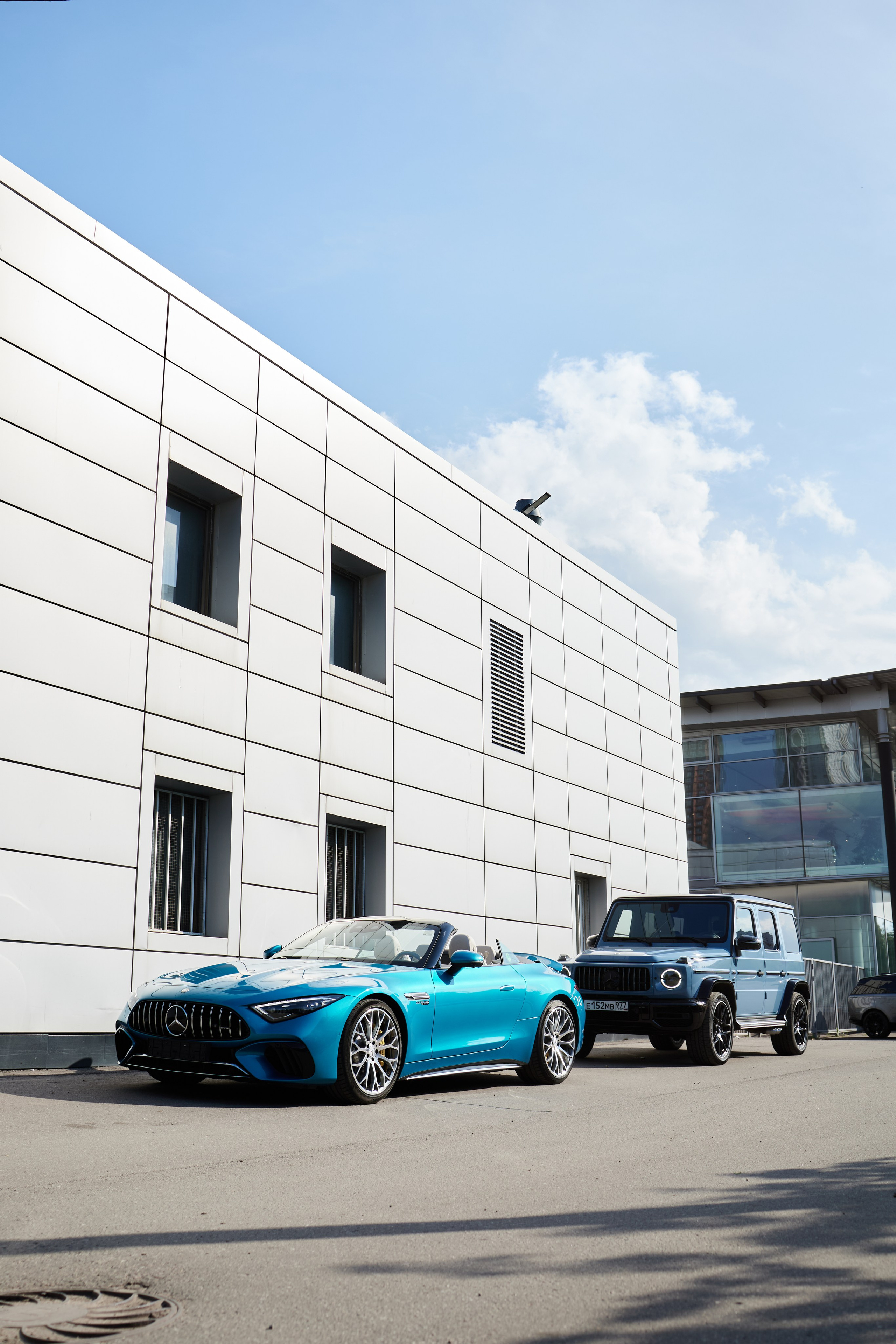 SL AMG 63 & G AMG 63. Фотограф в Москве Струц Влада