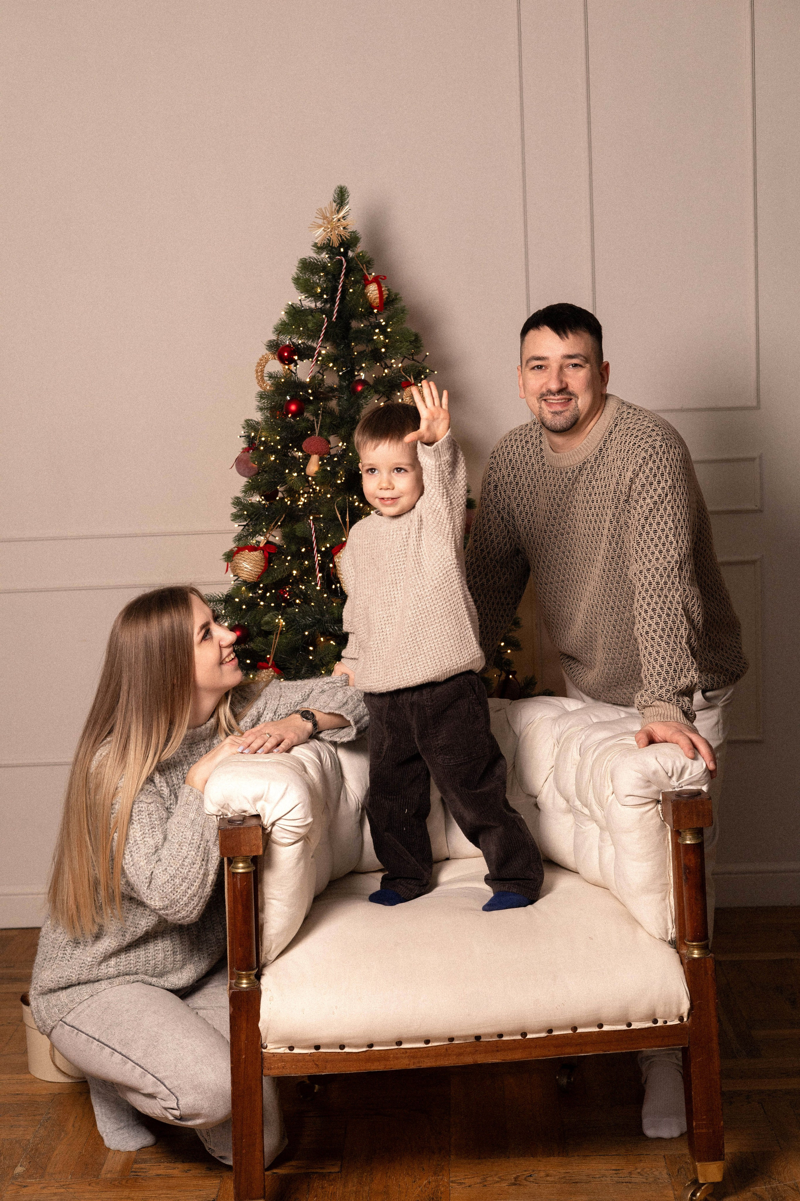 Рождественская семейная история. Свадебный и портретный фотограф Соломко Диана