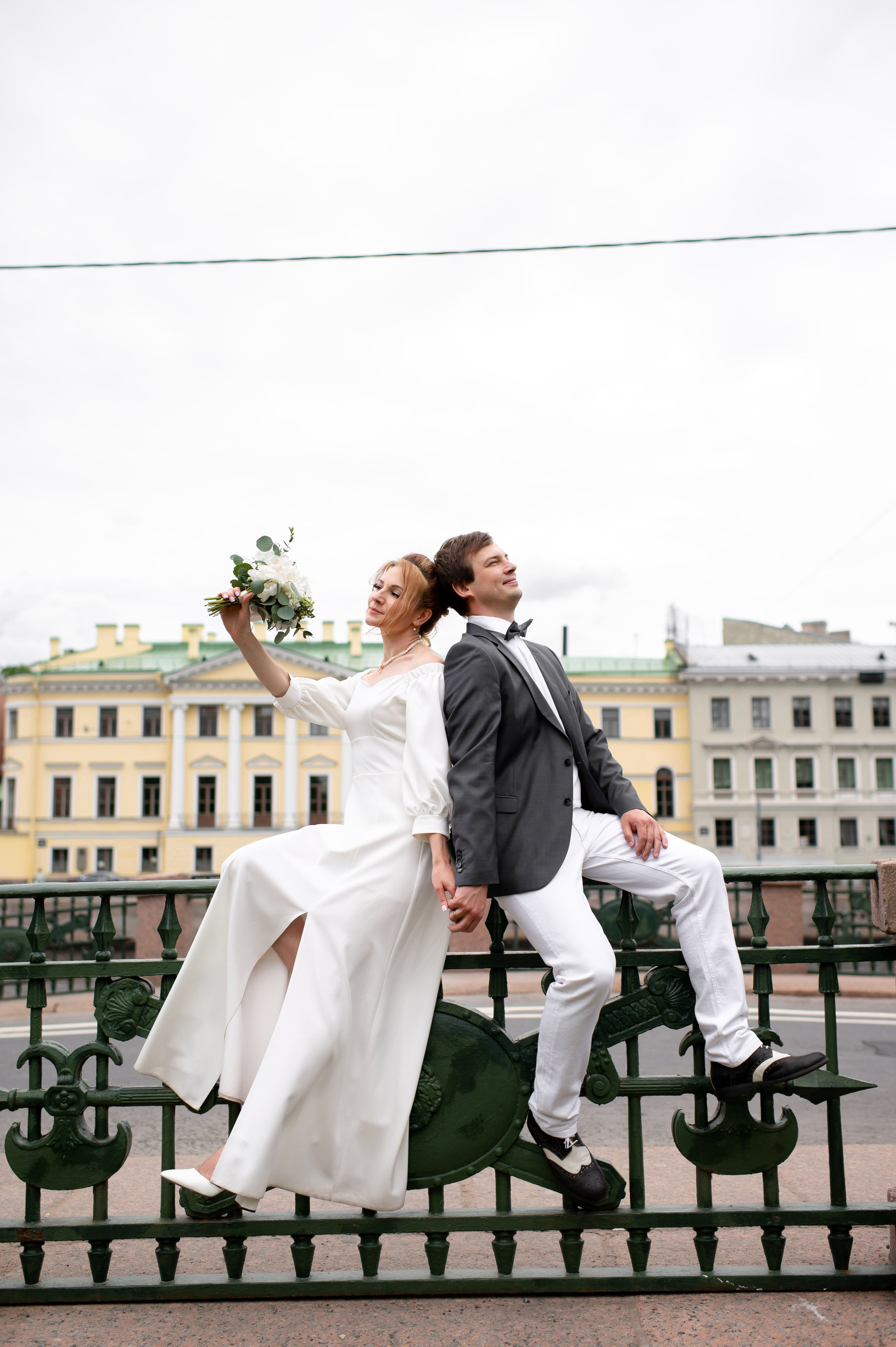 Юля и Даниил (свадебная фотосессия в Парке Победы и у Инженерного замка). Портретный, семейный и свадебный фотограф в Санкт-Петербурге и в Пушкине Ширяев Денис