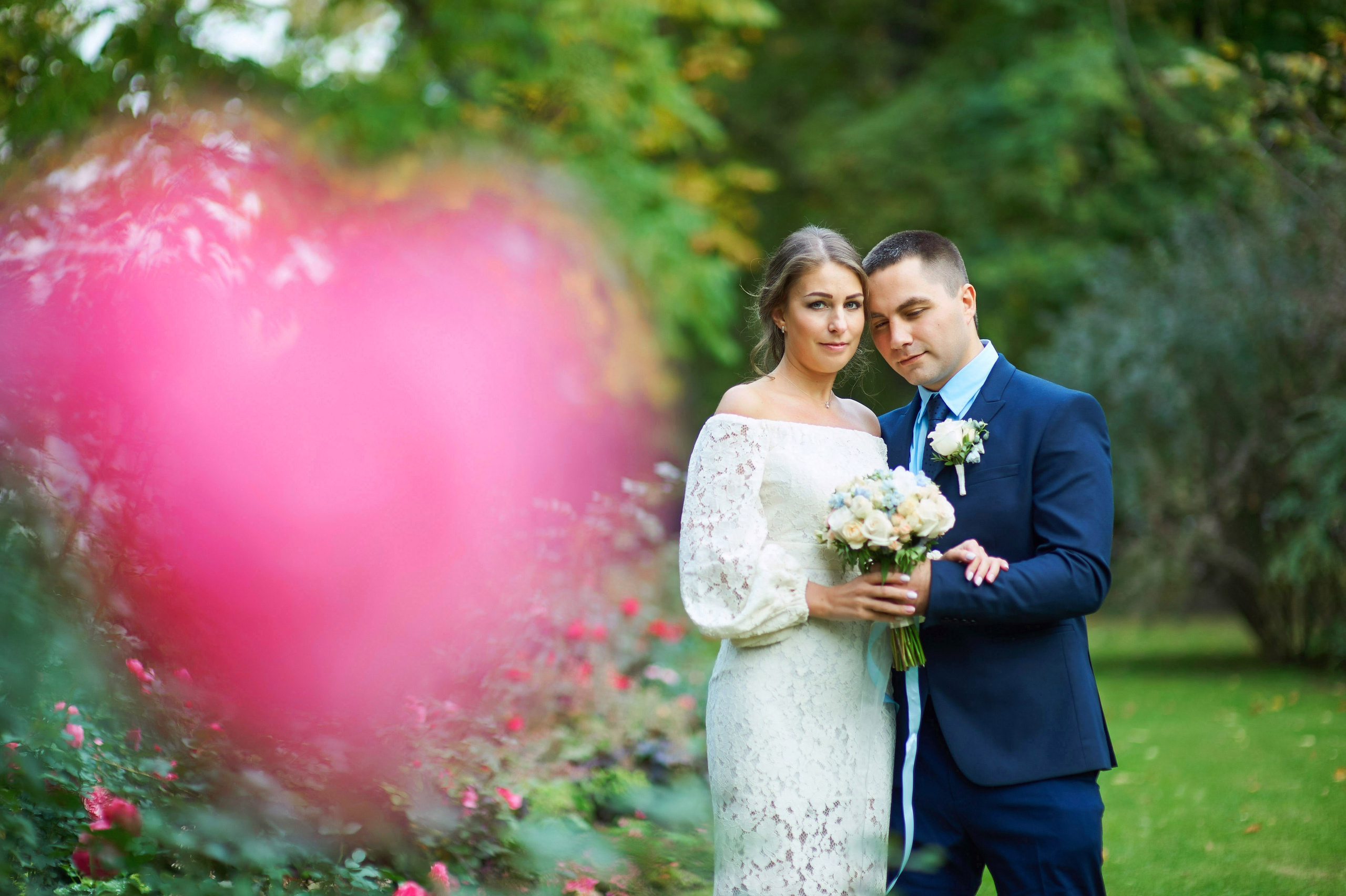 Свадебная фотосессия в студии. Портретный, семейный и свадебный фотограф в Санкт-Петербурге и в Пушкине Ширяев Денис