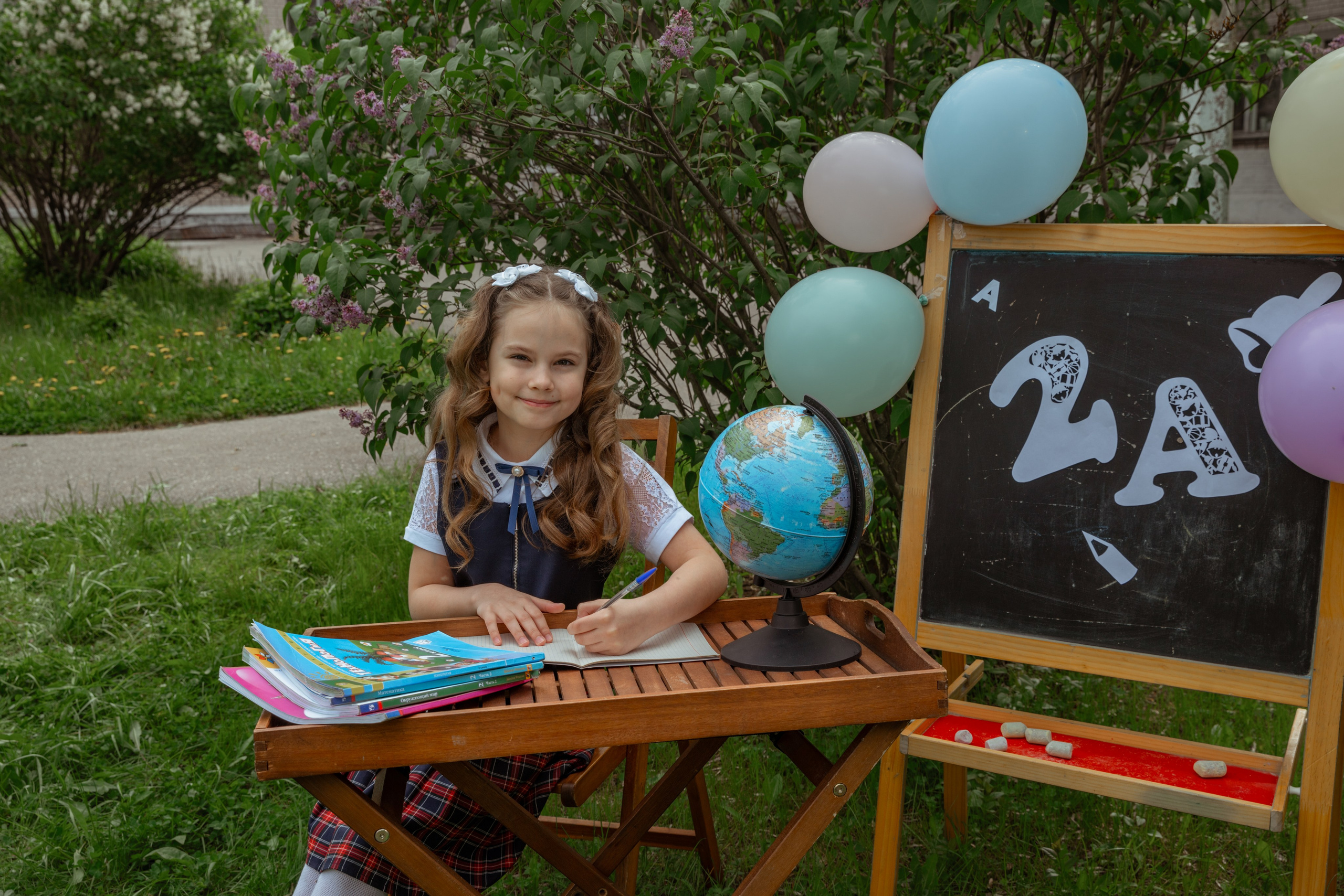 Школьная фотозона. Семейный и детский фотограф в Нижнем Новгороде