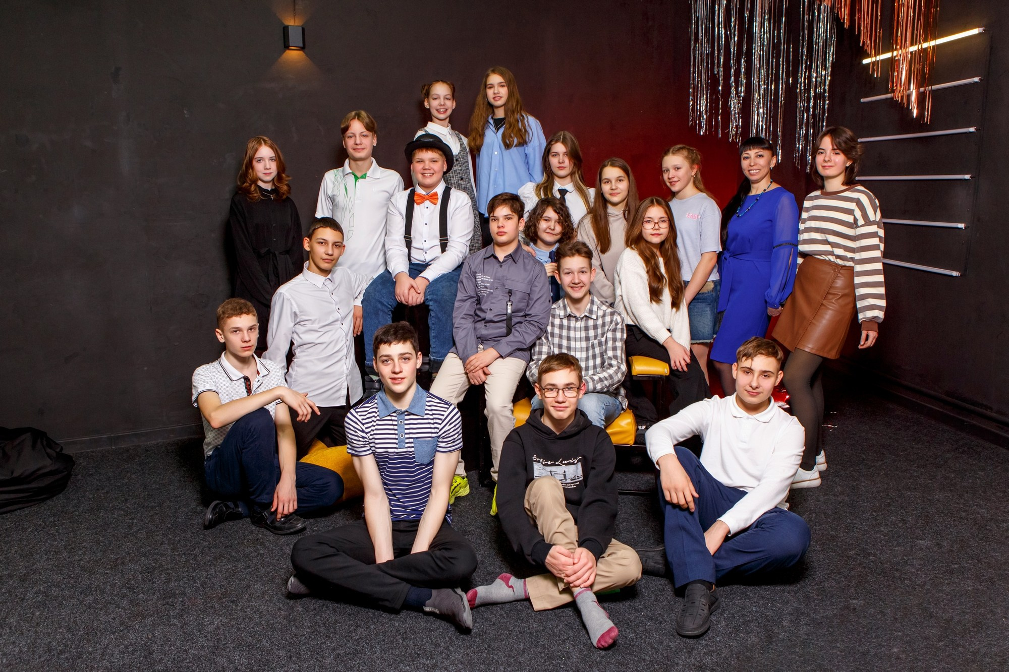 Студийная фотосессия: 7 лицей 7 класс. СИГМА | Студия выпускных альбомов Красноярск