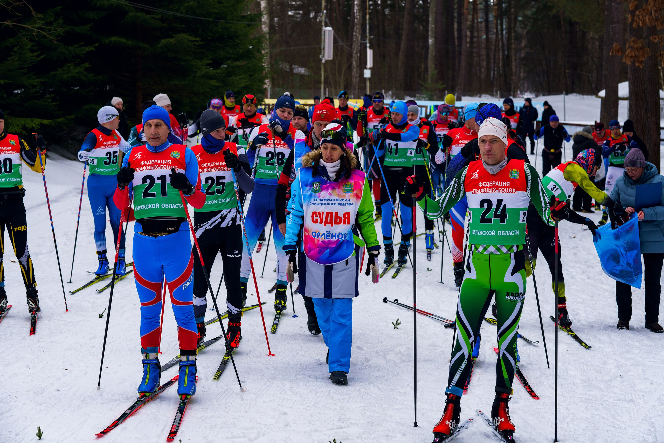 Фотографии Калужский лыжный марафон 2024. Фотограф спортивные события, недвижимость, турбизнес
