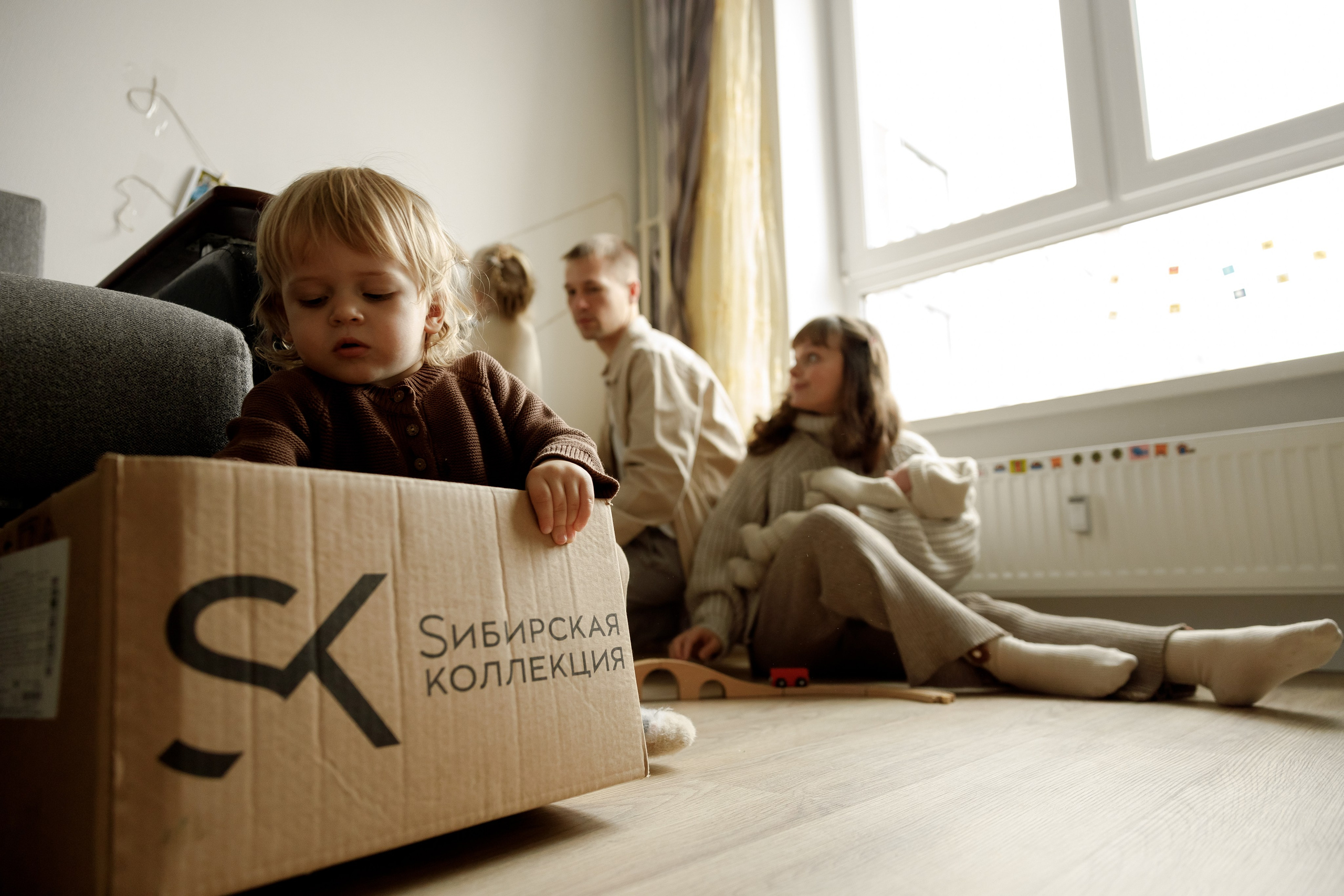 Домашняя семейная съёмка. Фотограф Москва