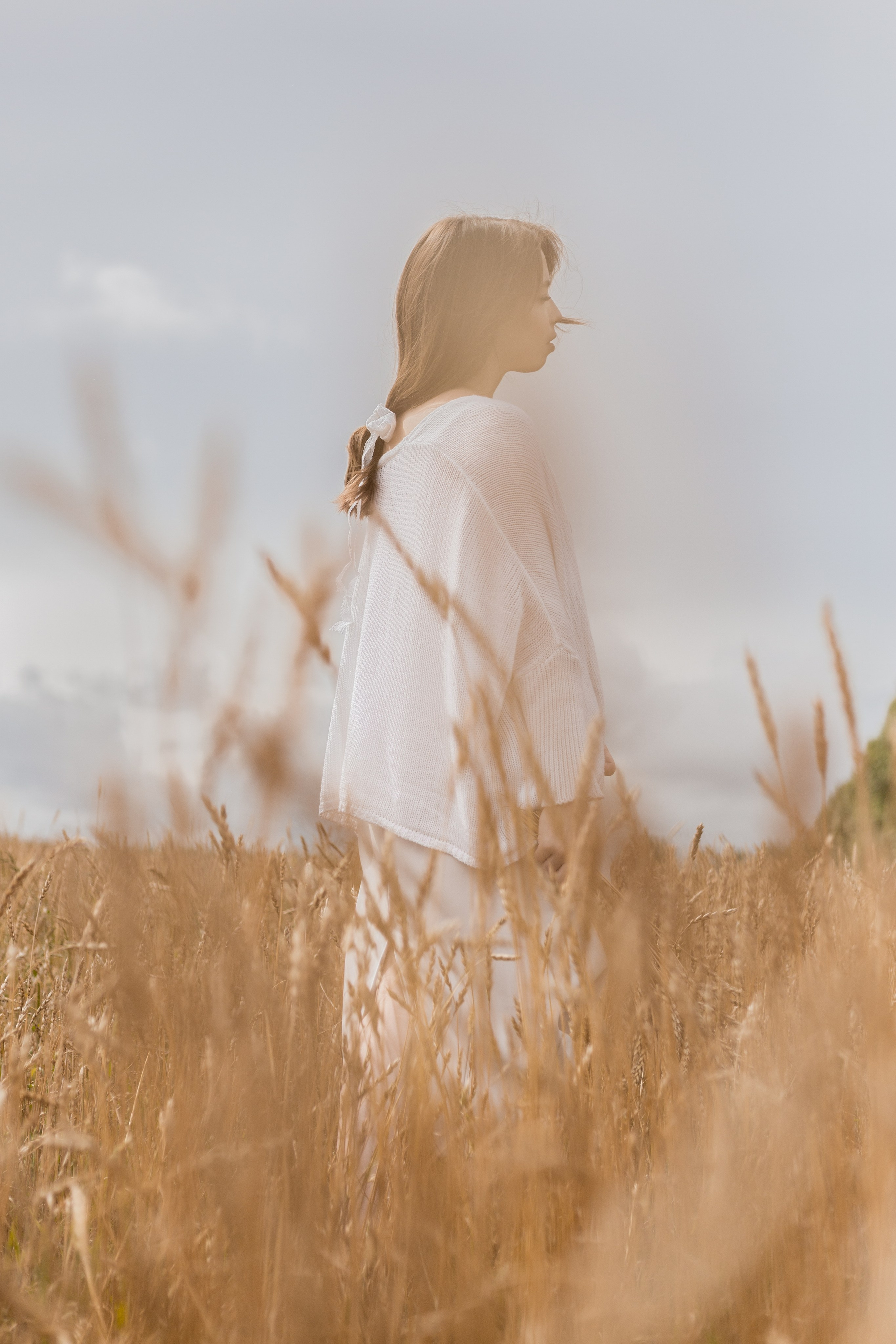 Художественный портрет на свежем воздухе. Фотограф в Новосибирске Краснова Евгения