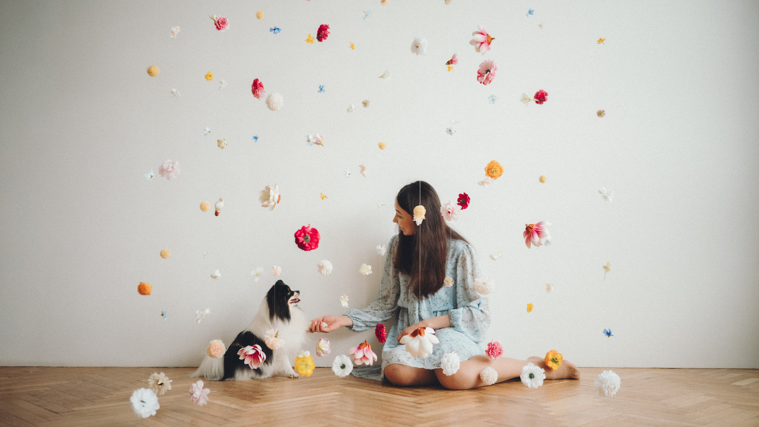 Алена и Люси. Семейный фотограф анималист Ананьева Мария — Москва