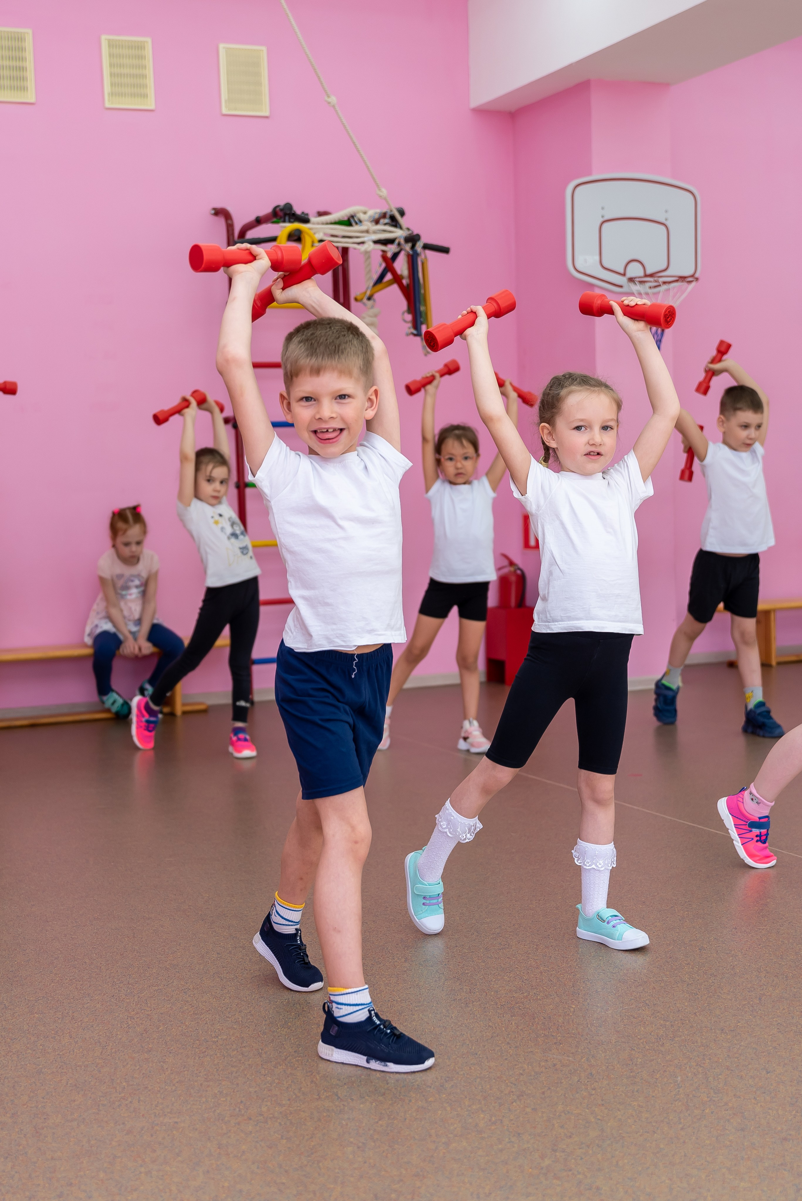 Фотосъёмка занятий физкультурой. Детский фотограф в Екатеринбурге и Берёзовском Евгений Кондаков