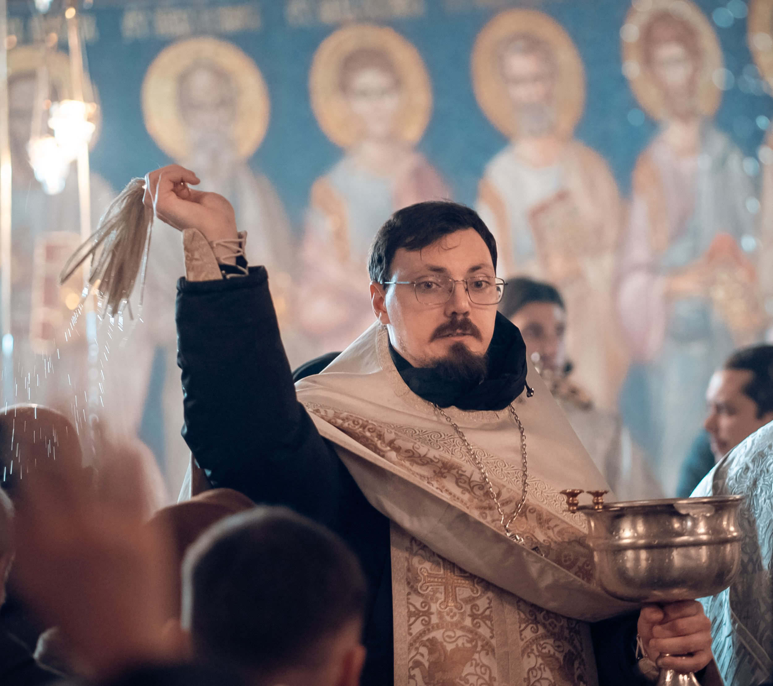 Крещение Господне в Херсонесском монастыре г. Севастополь. Церковный фотограф Севастополь