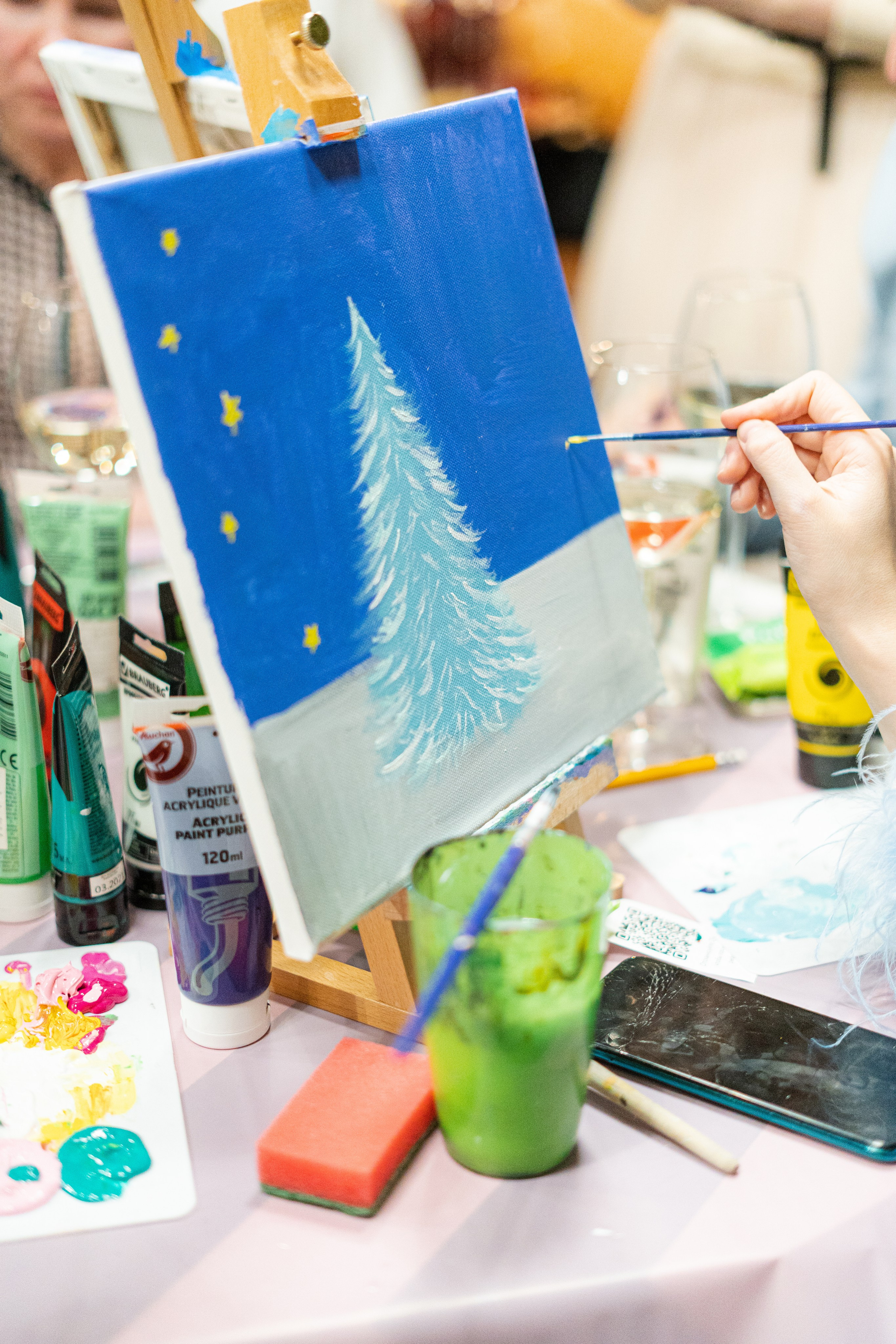 Корпоратив Teach Me Art 2. Портретный фотограф в Москве и Санкт-Петербурге Арина Чех